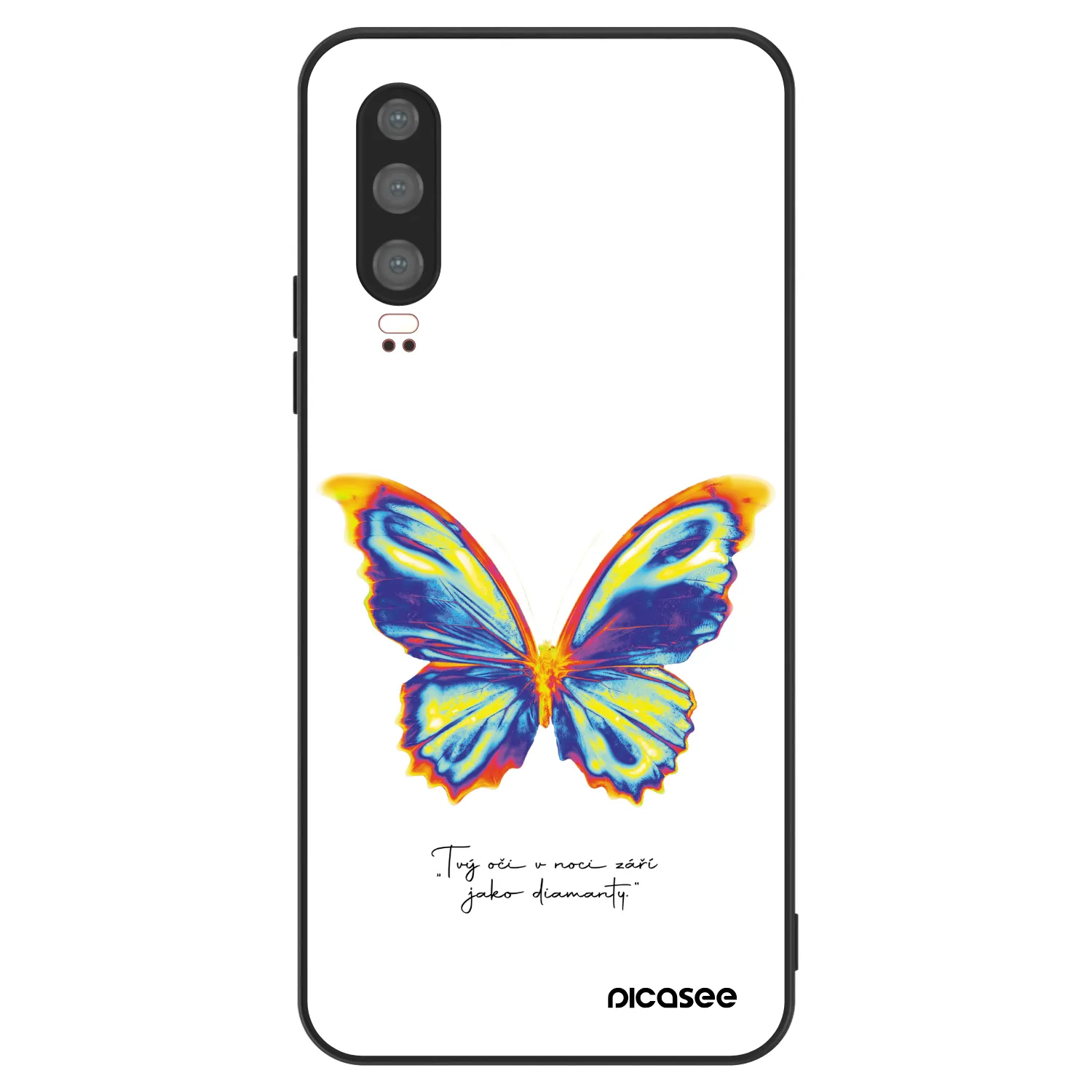 Picasee ULTIMATE CASE pro Huawei P30 - Diamanty White