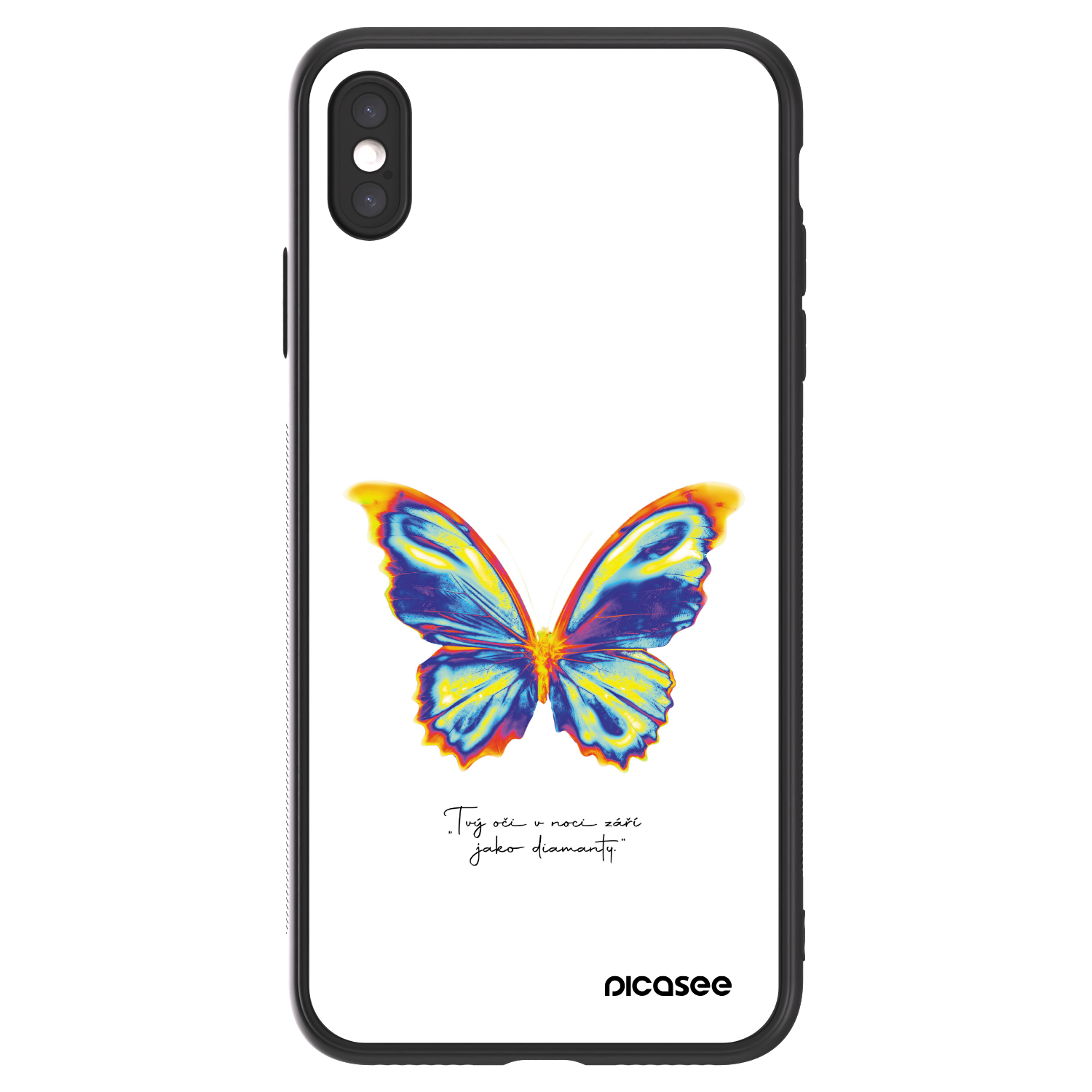 Picasee ULTIMATE CASE pro Apple iPhone XS Max - Diamanty White