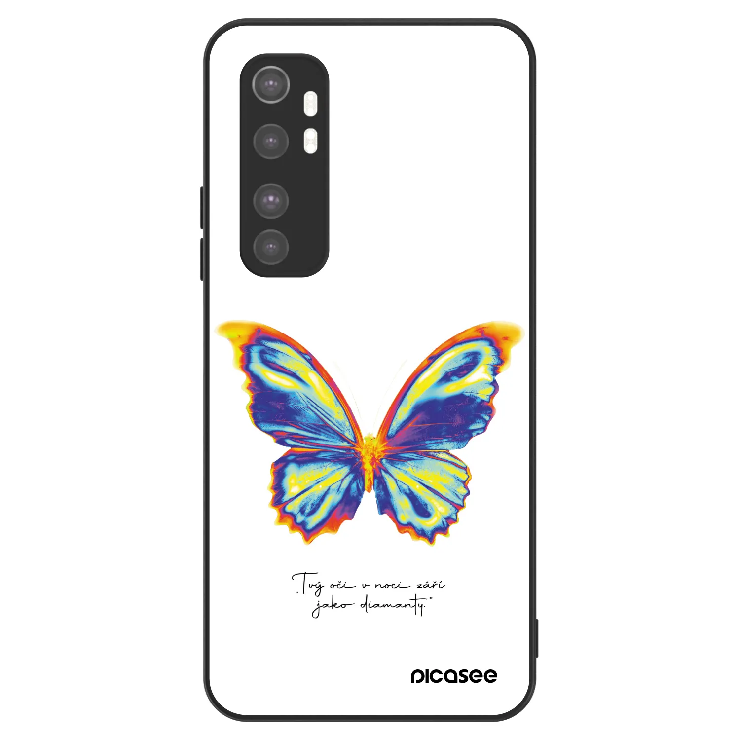 Picasee ULTIMATE CASE pro Xiaomi Mi Note 10 Lite - Diamanty White