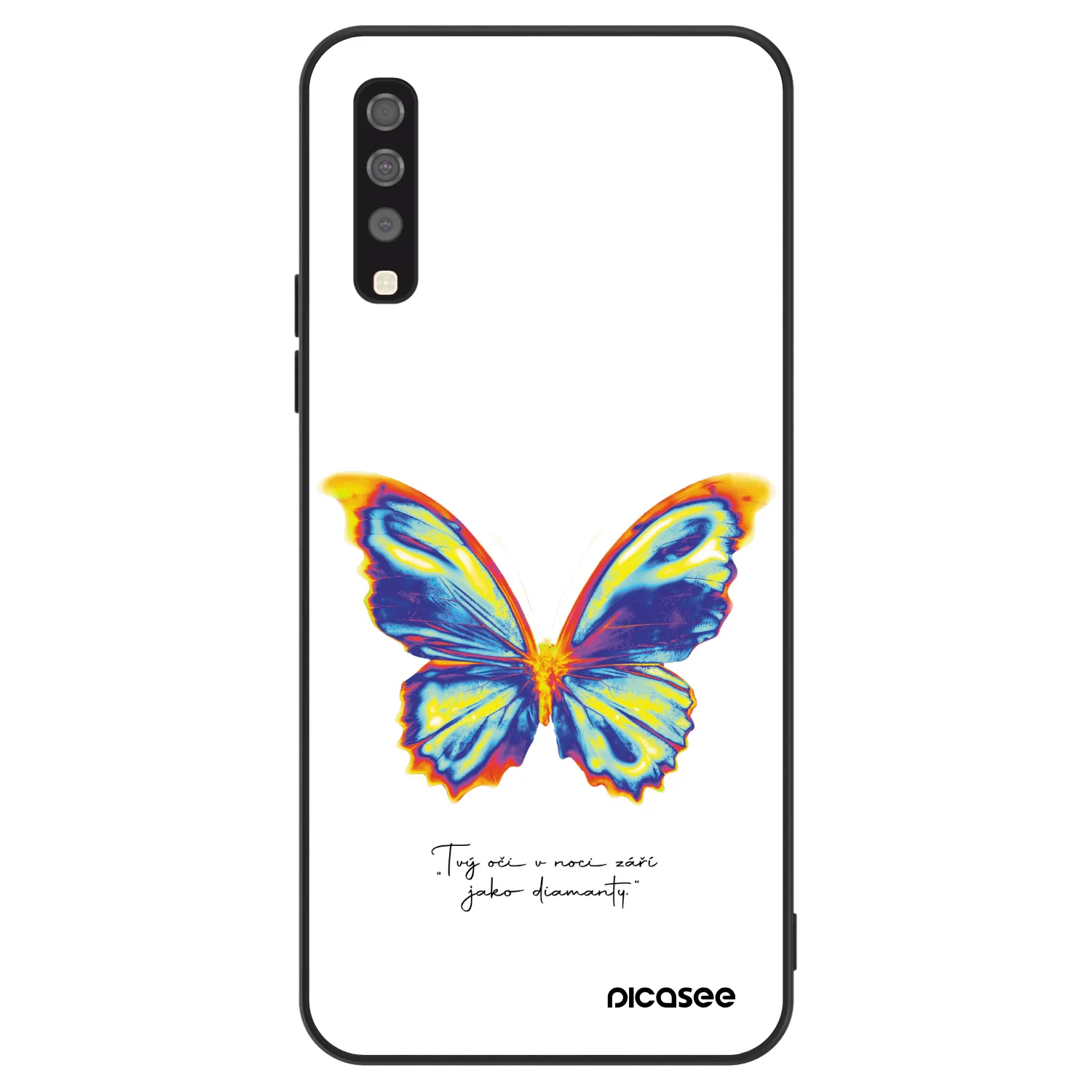 Picasee ULTIMATE CASE pro Samsung Galaxy A70 A705F - Diamanty White