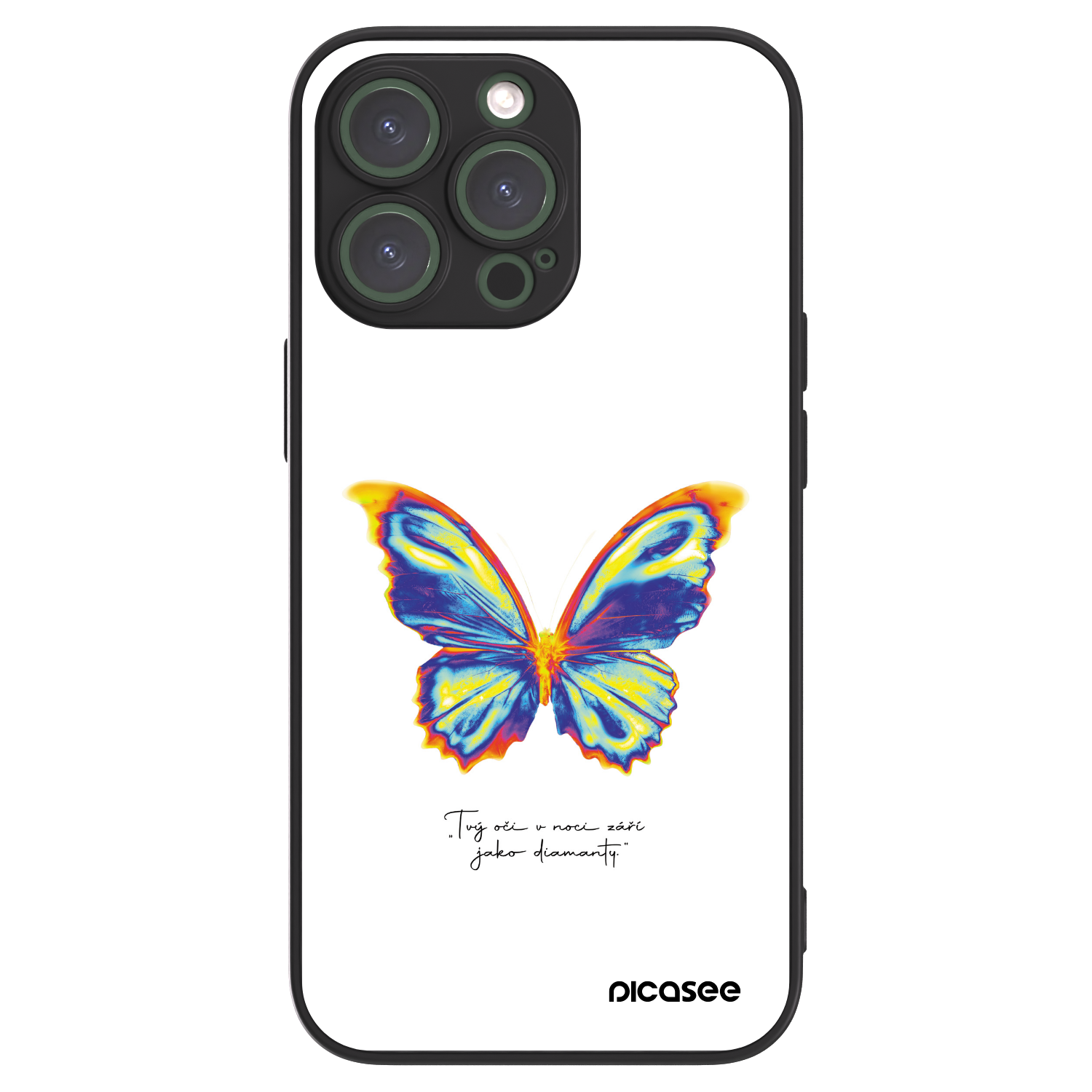 Picasee ULTIMATE CASE pro Apple iPhone 13 Pro - Diamanty White