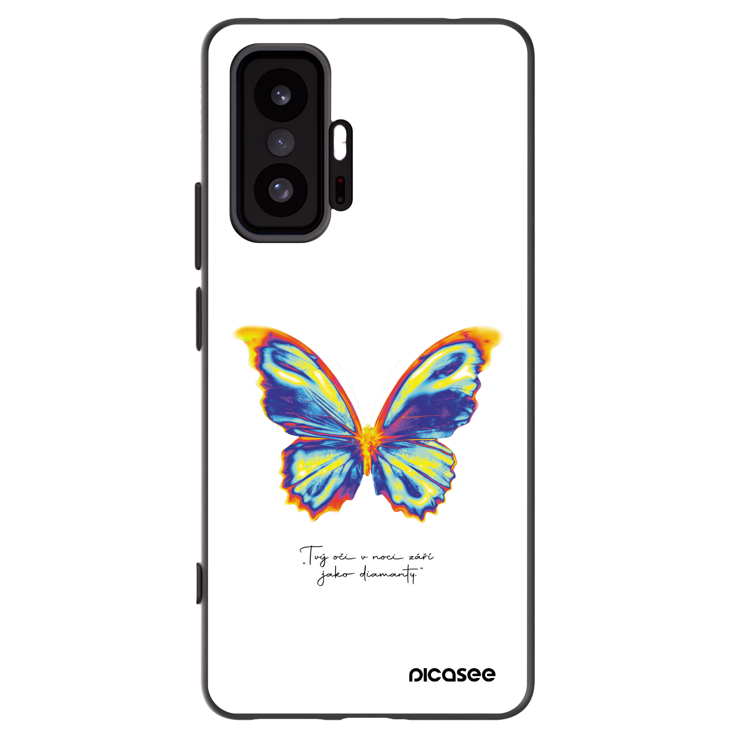 Picasee silikonový černý obal pro Xiaomi 11T - Diamanty White