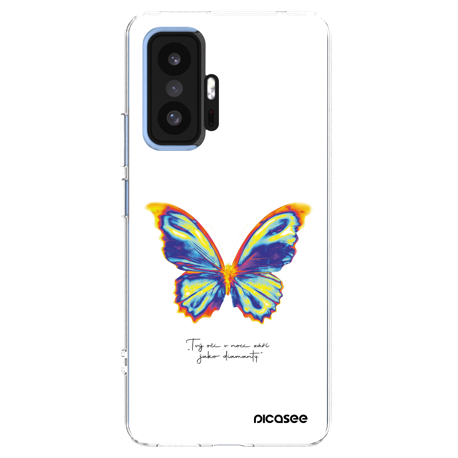 Picasee silikonový průhledný obal pro Xiaomi 11T Pro - Diamanty White