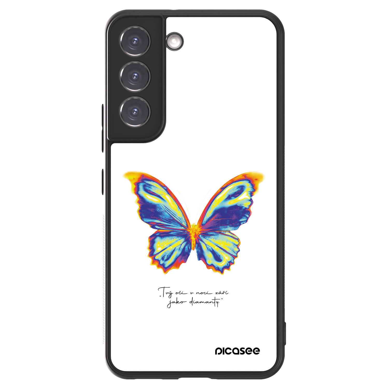 Picasee ULTIMATE CASE pro Samsung Galaxy S22 5G - Diamanty White