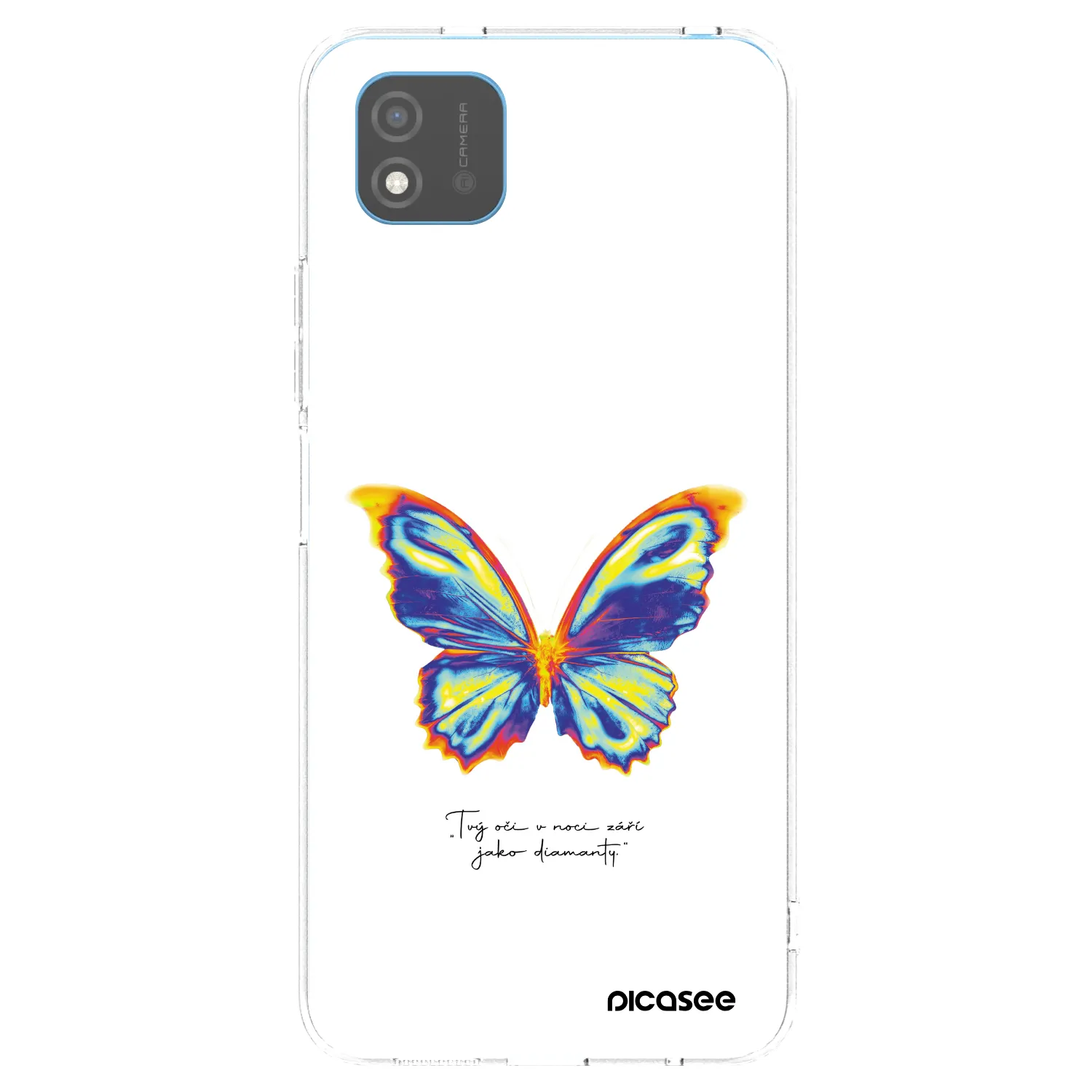 Picasee silikonový průhledný obal pro Realme C11 (2021) - Diamanty White