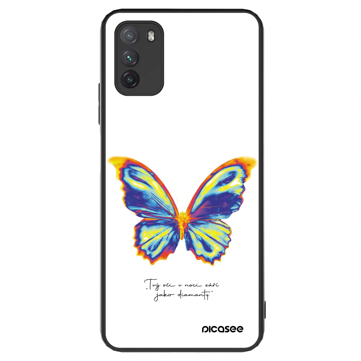 Picasee ULTIMATE CASE pro Xiaomi Poco M3 - Diamanty White