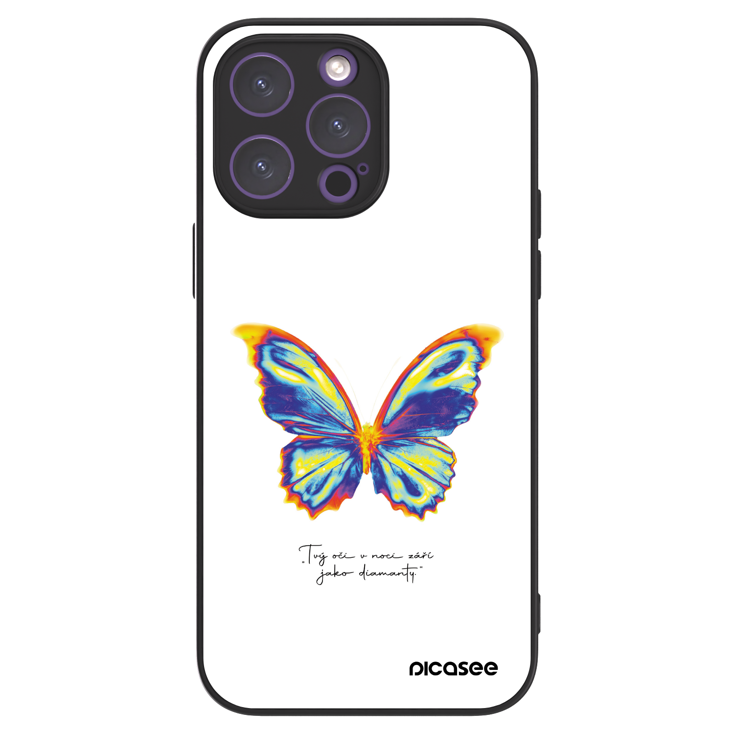 Picasee ULTIMATE CASE pro Apple iPhone 14 Pro Max - Diamanty White