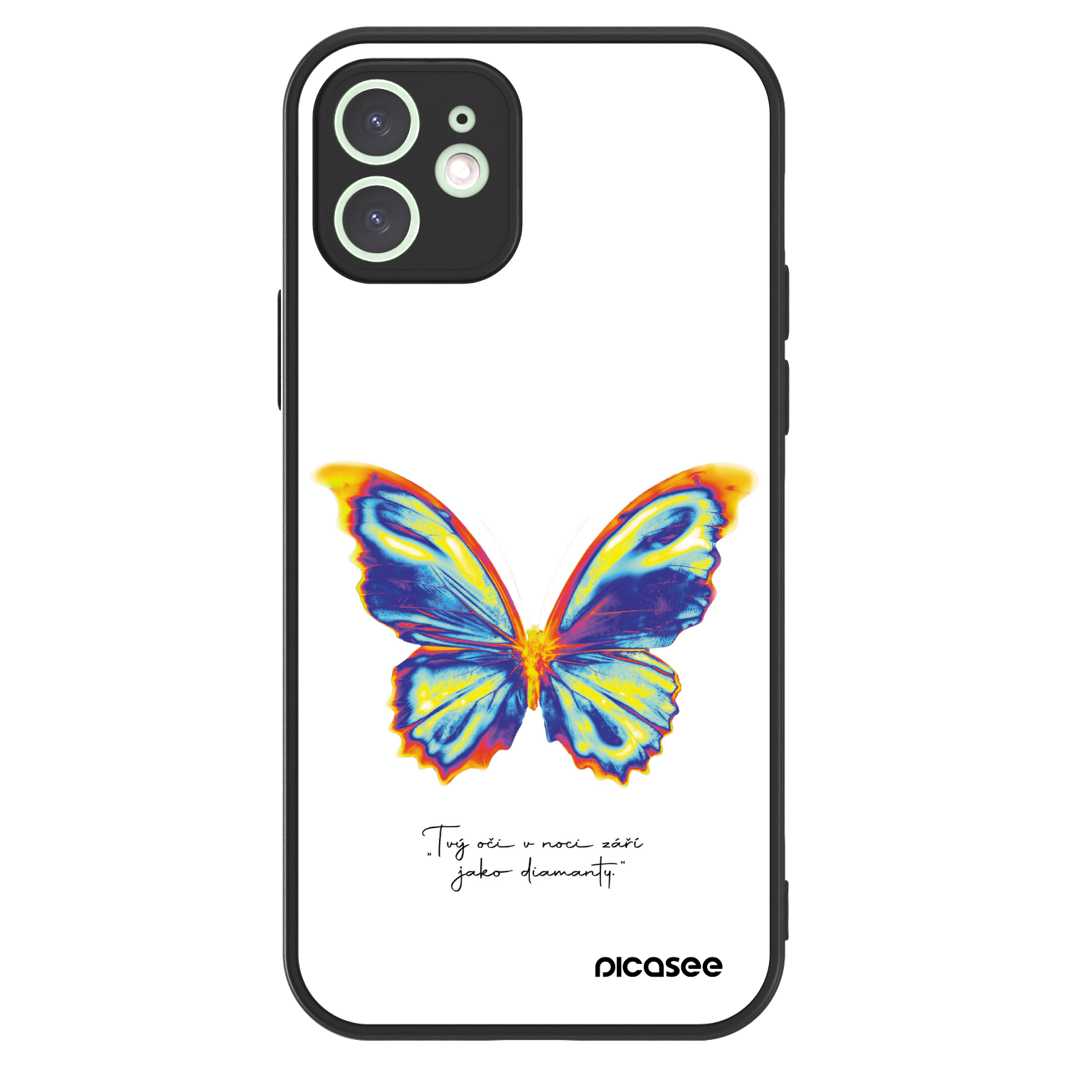 Picasee ULTIMATE CASE MagSafe pro Apple iPhone 12 - Diamanty White