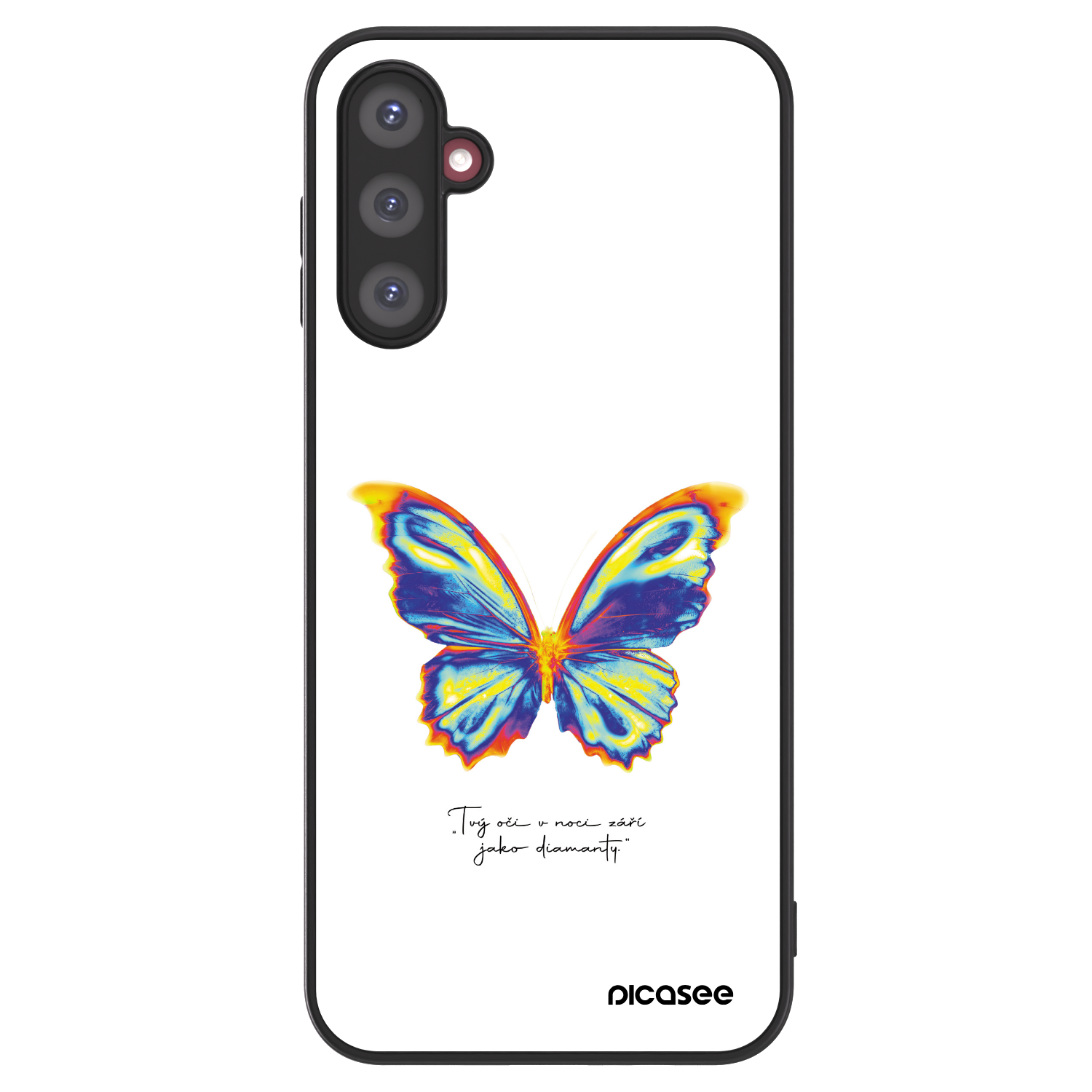 Picasee ULTIMATE CASE pro Samsung Galaxy A14 4G A145R - Diamanty White