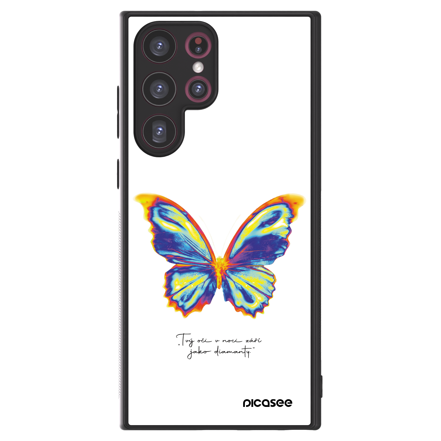 Picasee ULTIMATE CASE PowerShare pro Samsung Galaxy S22 Ultra 5G - Diamanty White