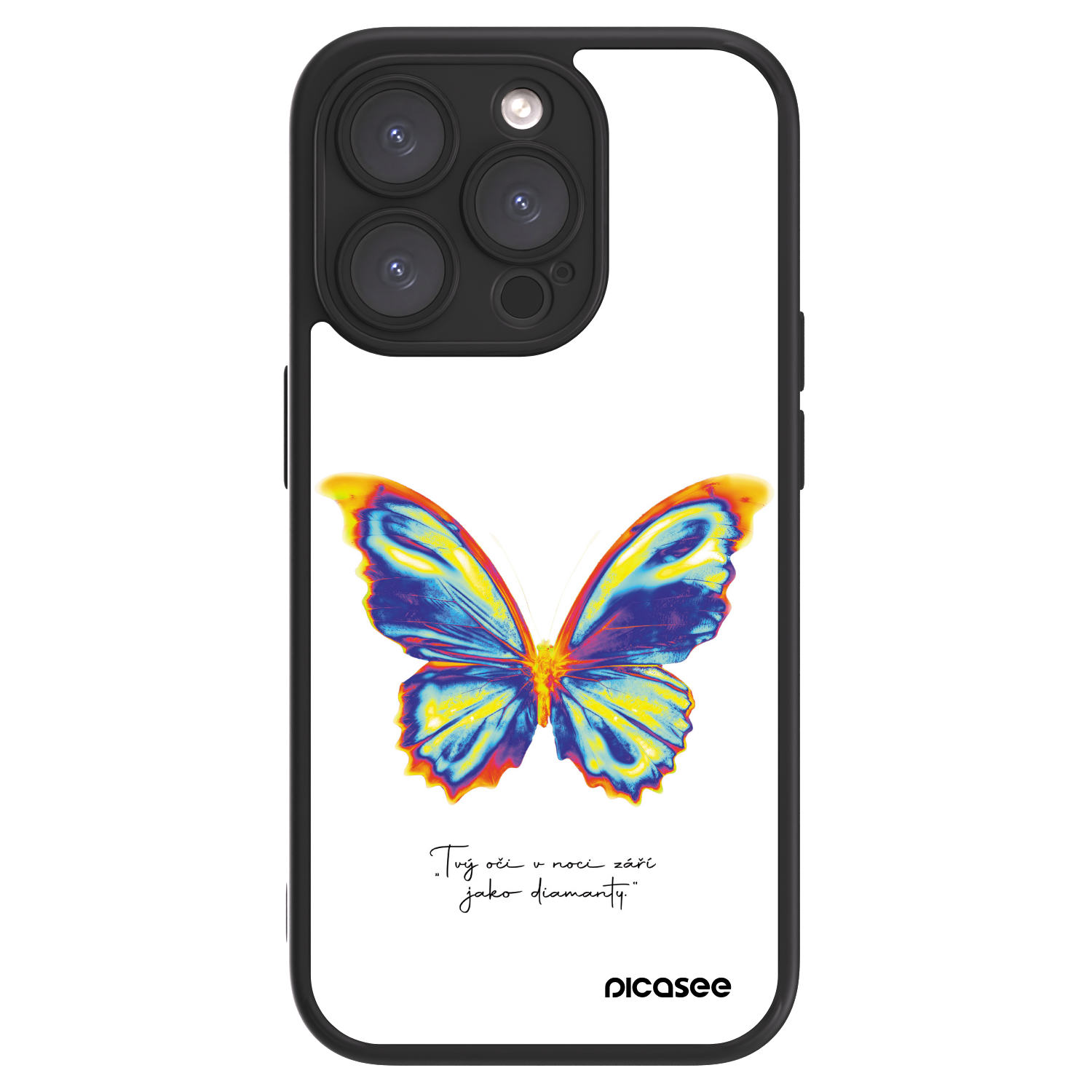 Picasee ULTIMATE CASE MagSafe pro Apple iPhone 15 Pro - Diamanty White