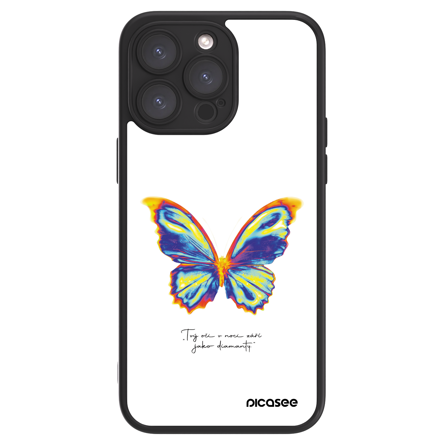 Picasee ULTIMATE CASE pro Apple iPhone 15 Pro Max - Diamanty White