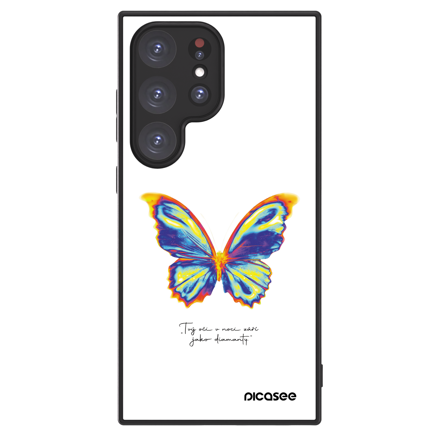 Picasee ULTIMATE CASE pro Samsung Galaxy S24 Ultra S928B 5G - Diamanty White
