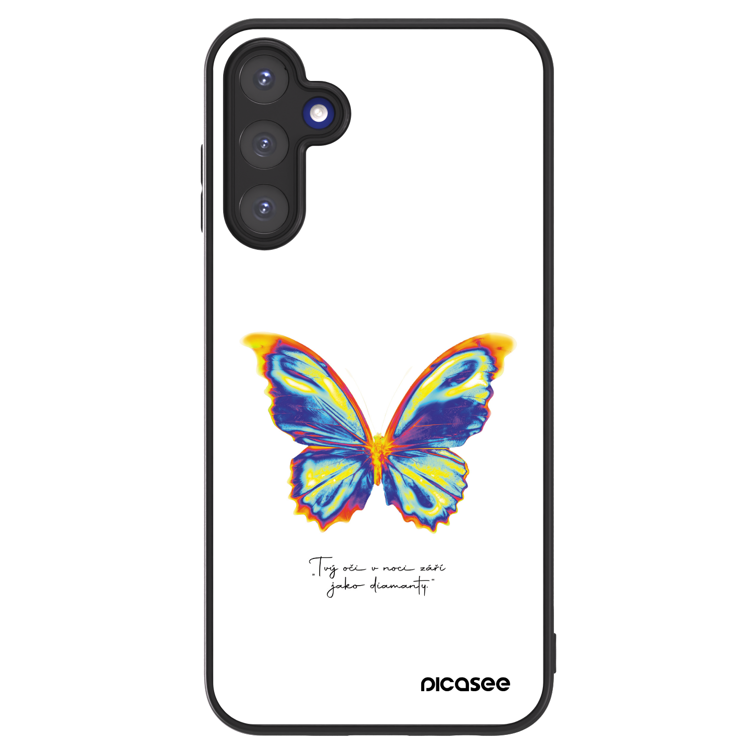 Picasee ULTIMATE CASE pro Samsung Galaxy A15 A155F 4G - Diamanty White