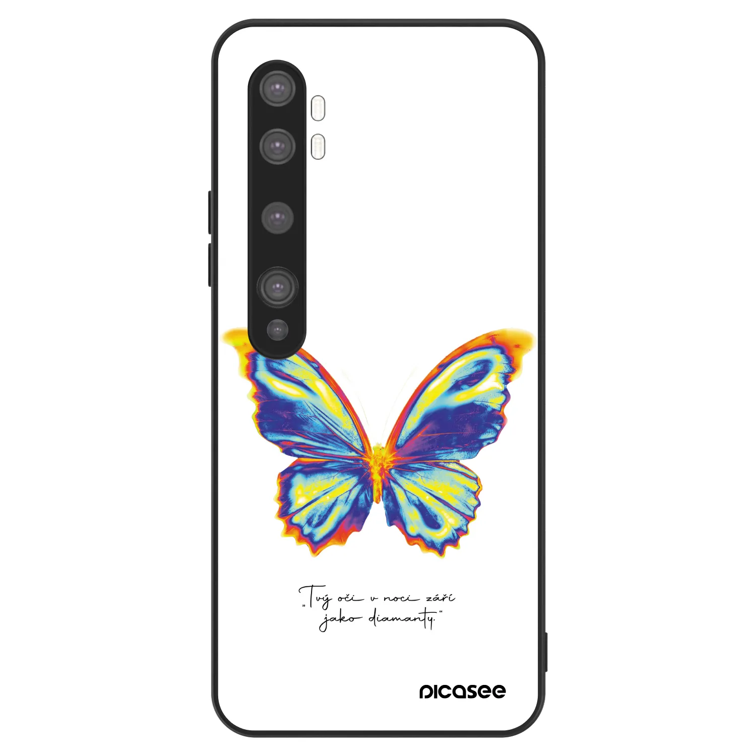 Picasee ULTIMATE CASE pro Xiaomi Mi Note 10 (Pro) - Diamanty White