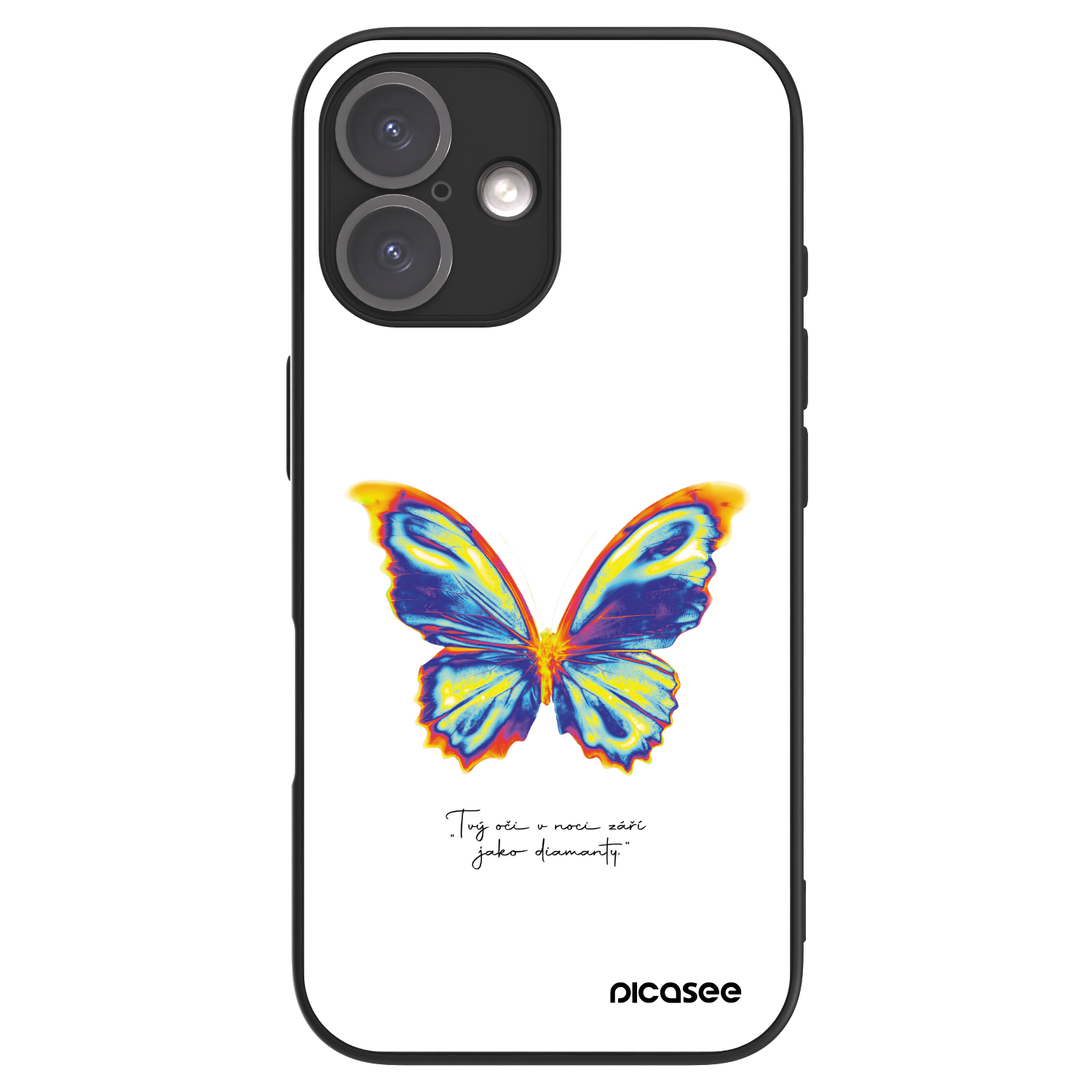 Picasee ULTIMATE CASE pro Apple iPhone 16 - Diamanty White