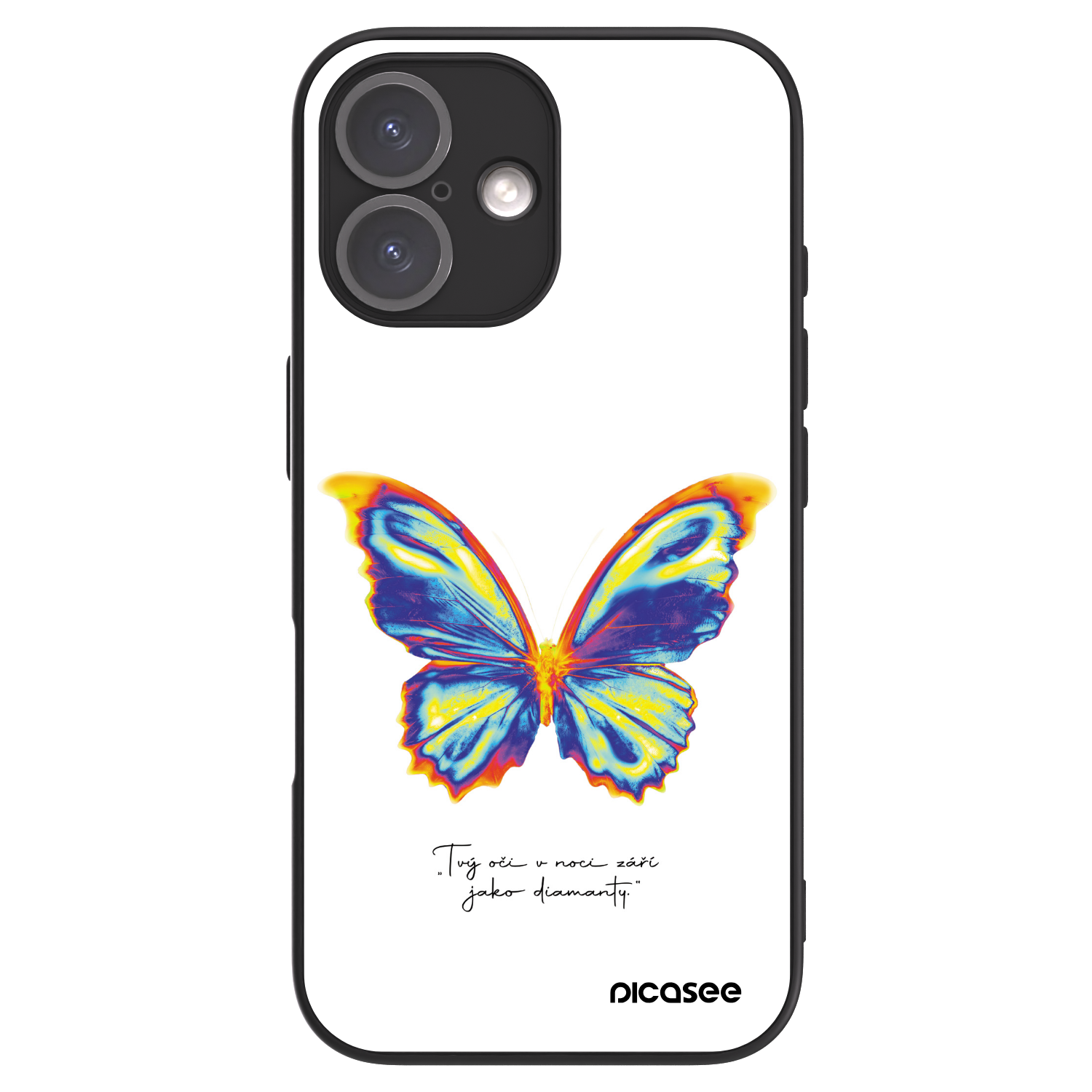 Picasee ULTIMATE CASE MagSafe pro Apple iPhone 16 - Diamanty White