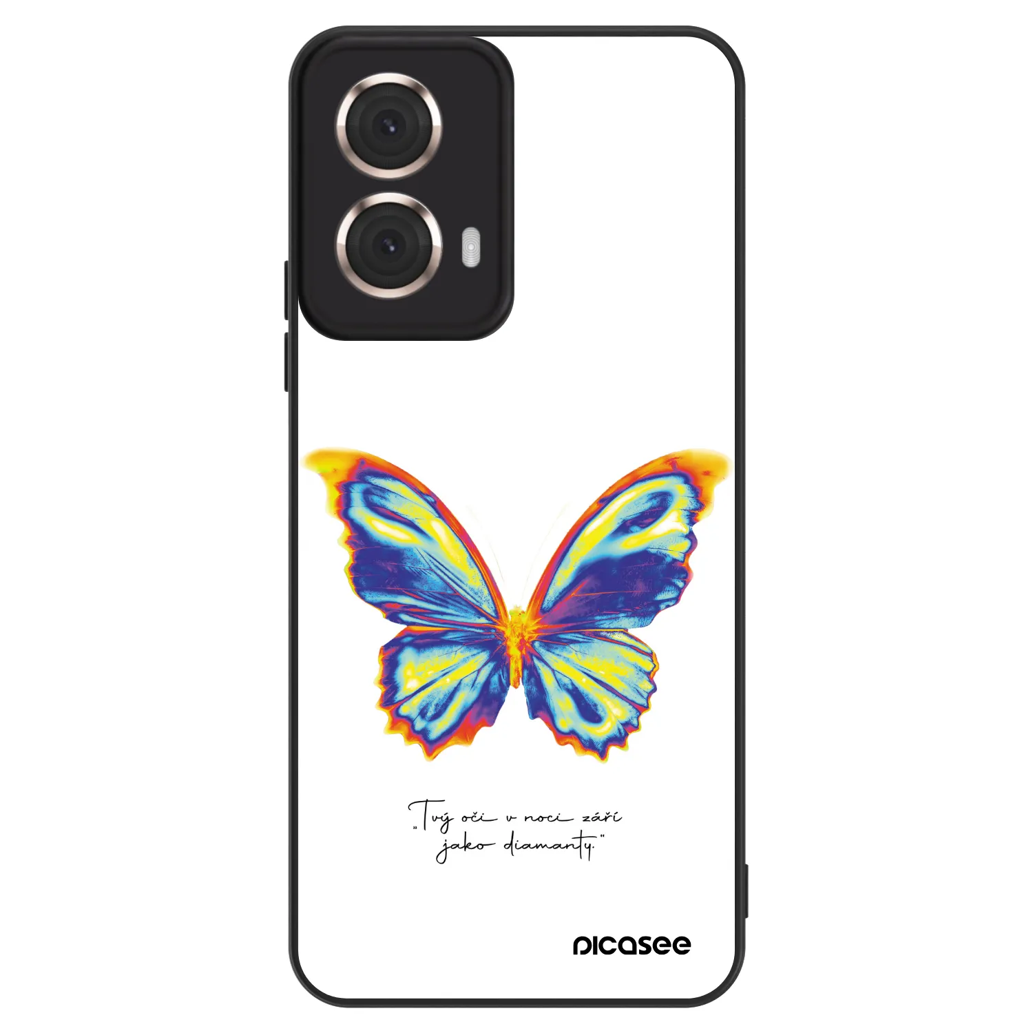 Picasee ULTIMATE CASE pro Motorola Moto G85 - Diamanty White