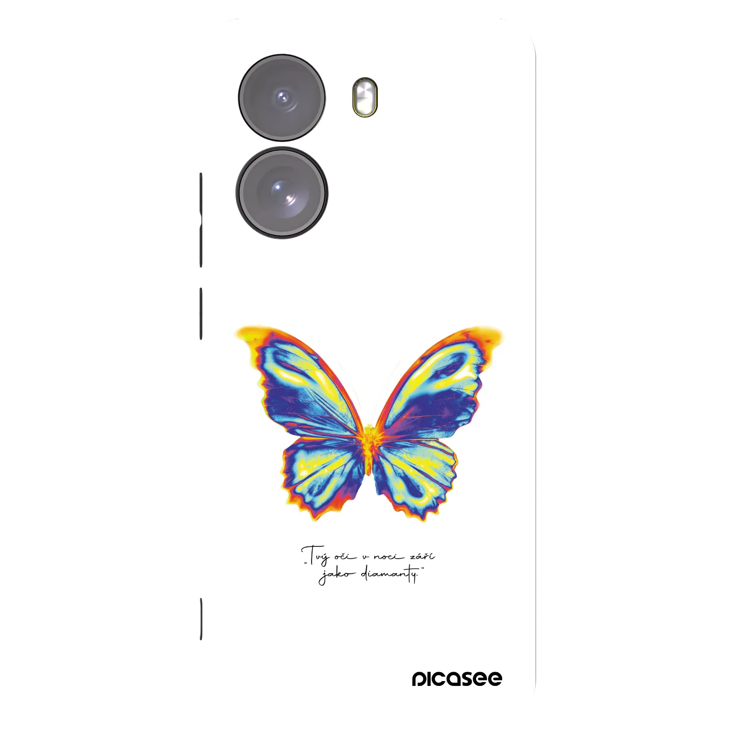 Picasee silikonový černý obal pro Xiaomi Poco X7 - Diamanty White