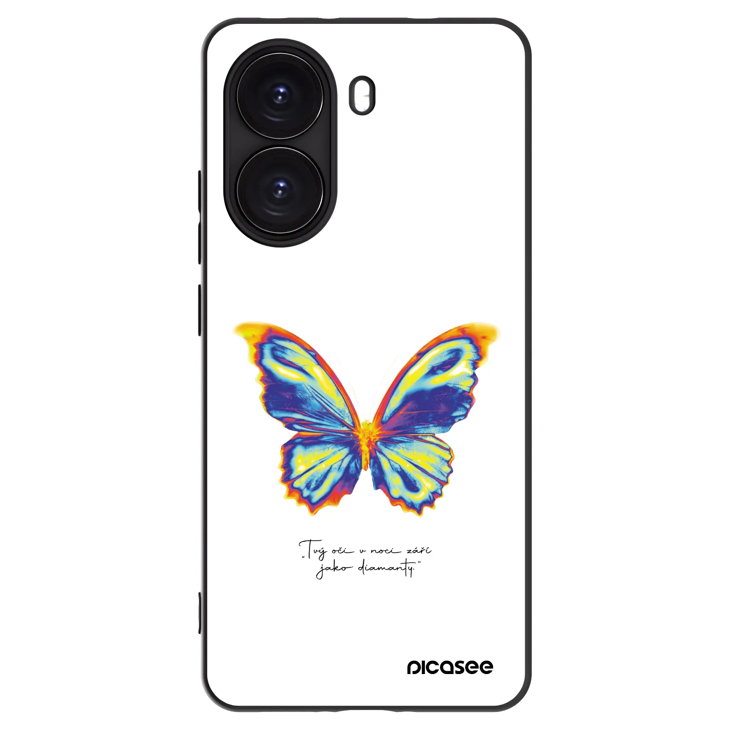 Picasee silikonový černý obal pro Xiaomi Poco X7 Pro 5G - Diamanty White