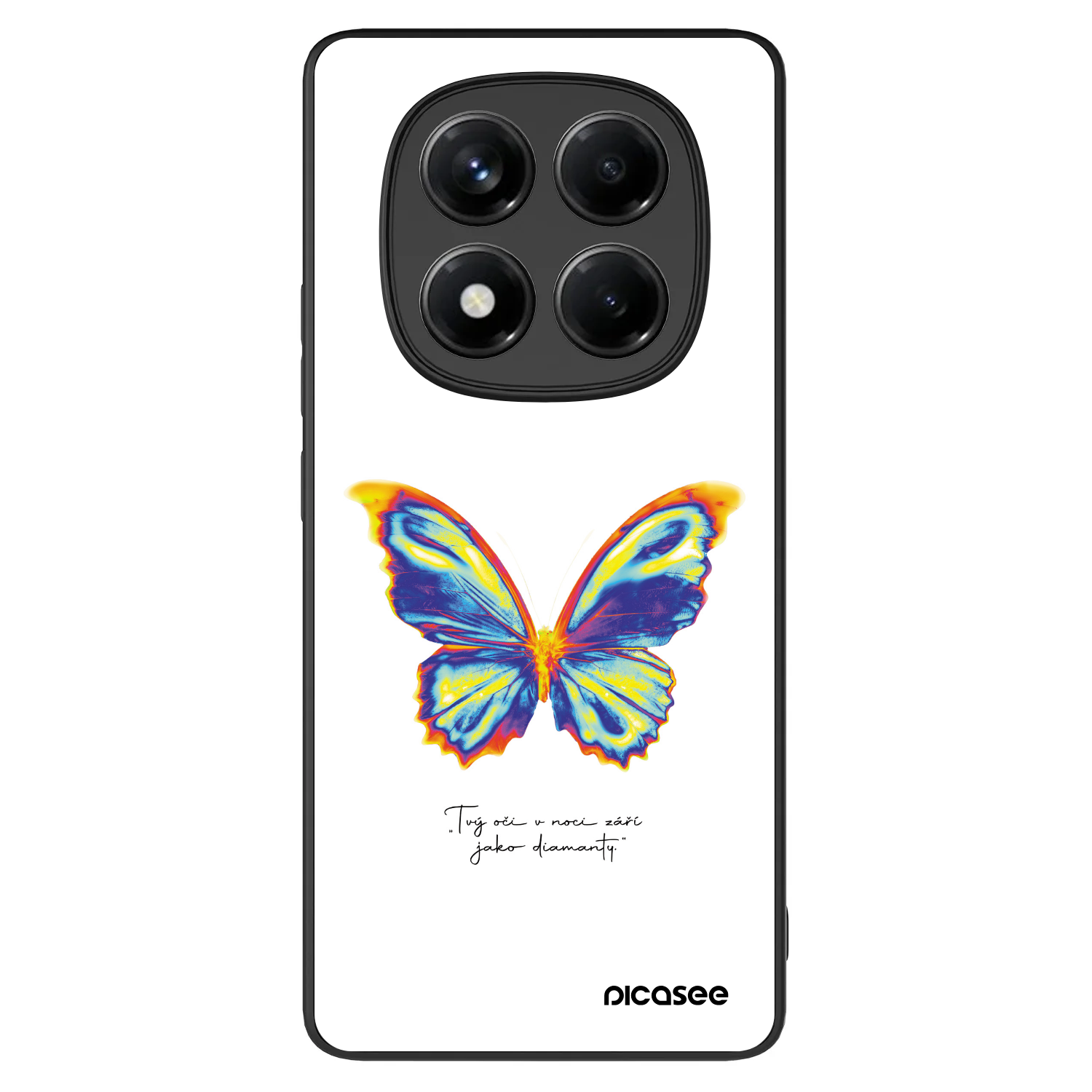 Picasee ULTIMATE CASE pro Xiaomi Redmi Note 14 Pro 4G - Diamanty White