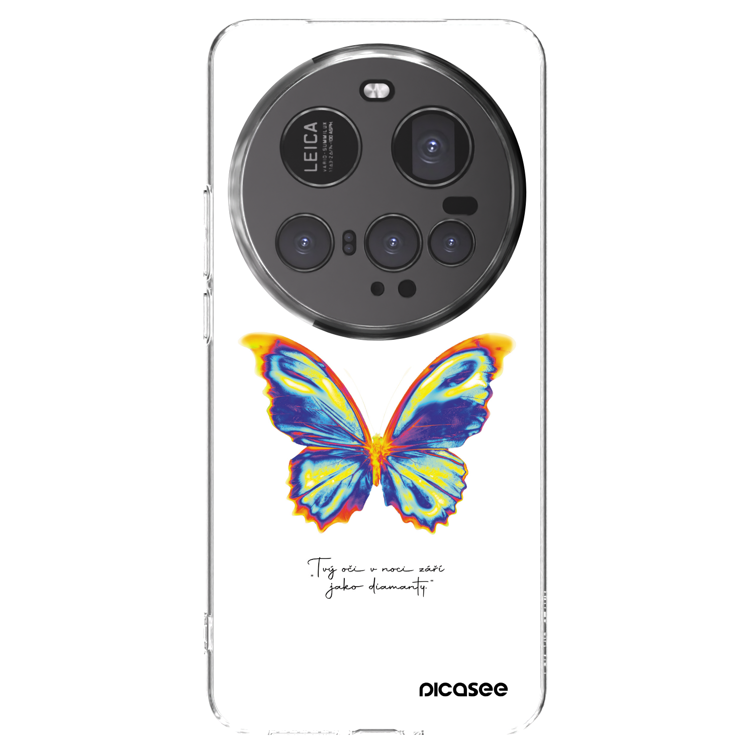Picasee silikonový průhledný obal pro Xiaomi 15 Ultra - Diamanty White