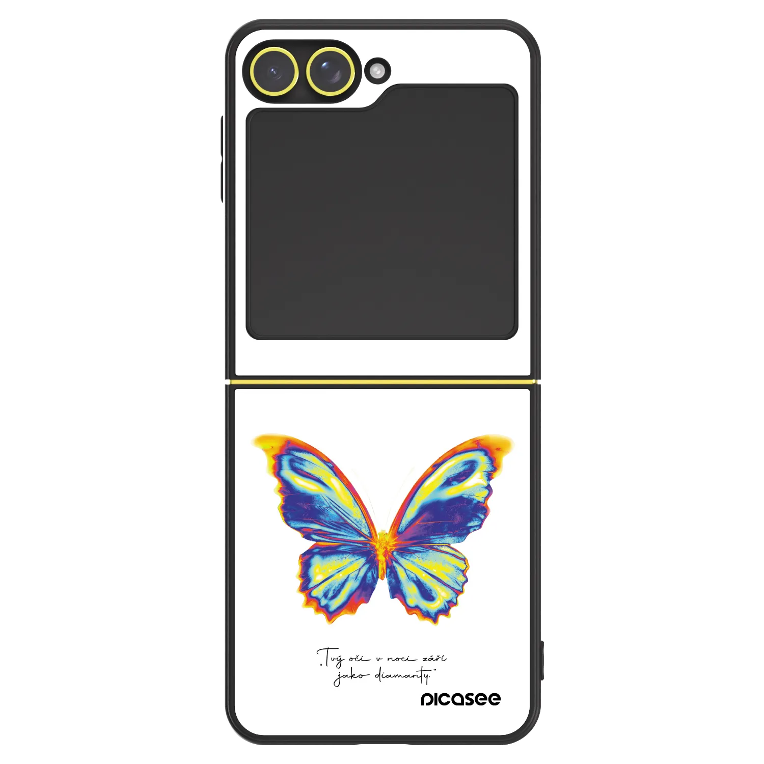 Picasee ULTIMATE CASE pro Samsung Galaxy Z Flip6 5G - Diamanty White