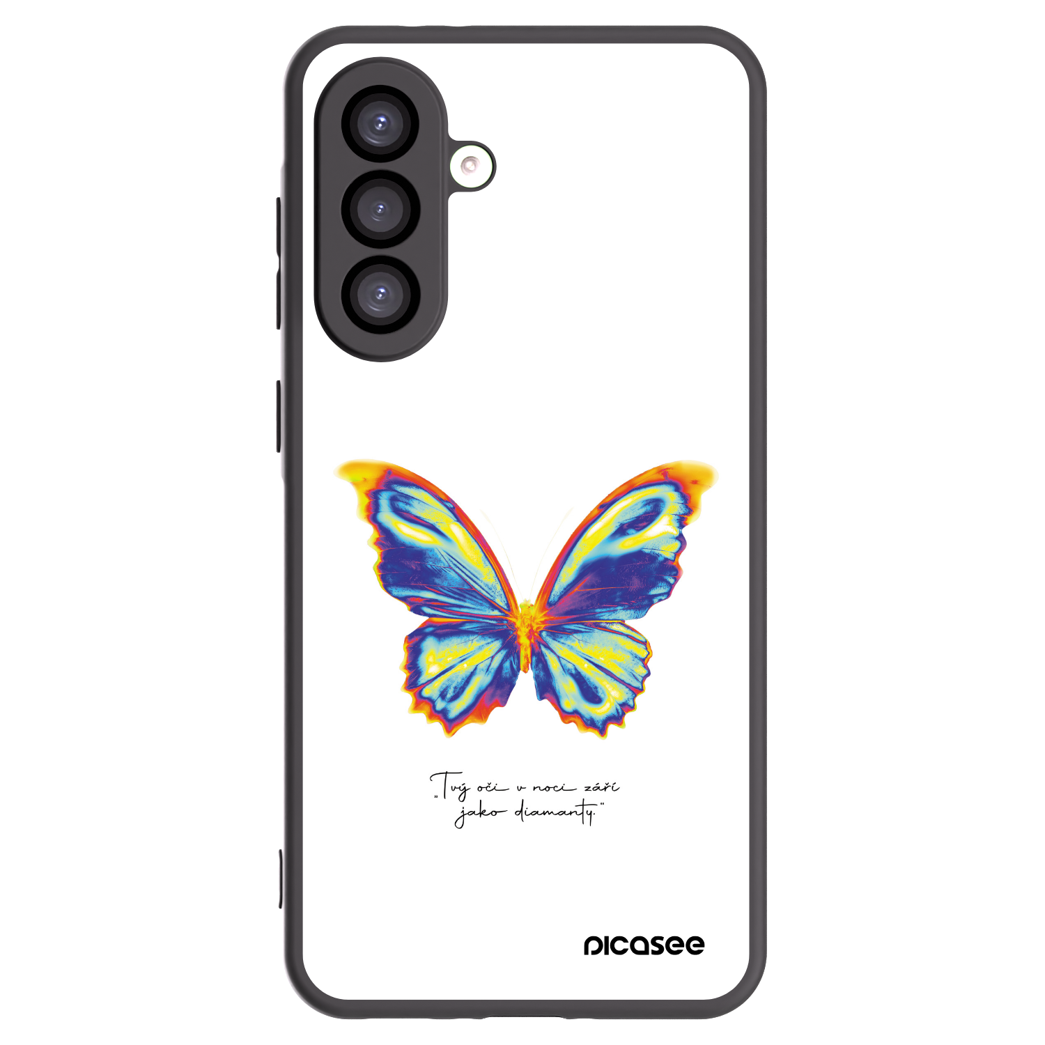 Picasee silikonový černý obal pro Samsung Galaxy A26 5G A266B - Diamanty White