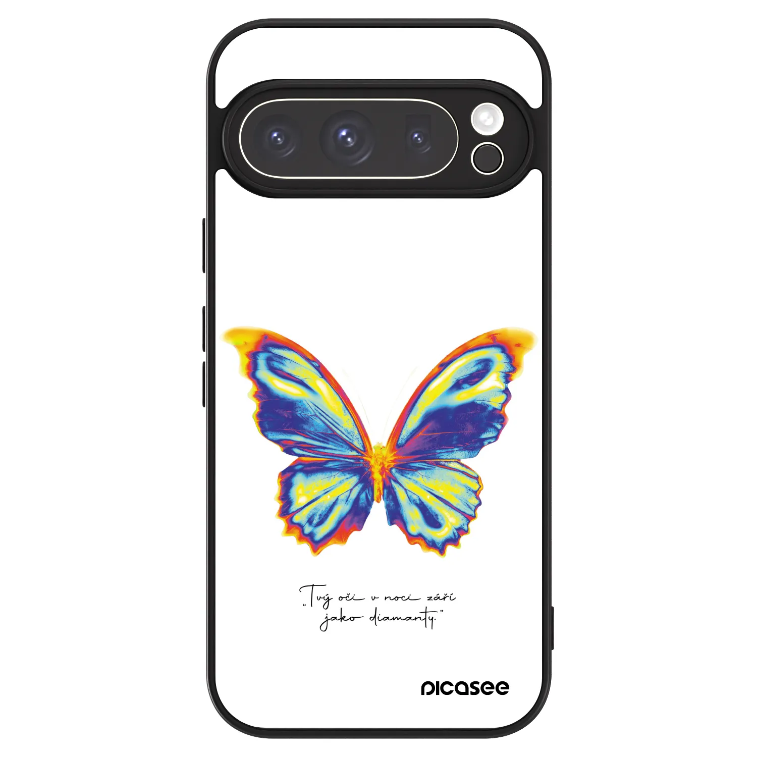 Picasee ULTIMATE CASE pro Google Pixel 9 Pro - Diamanty White
