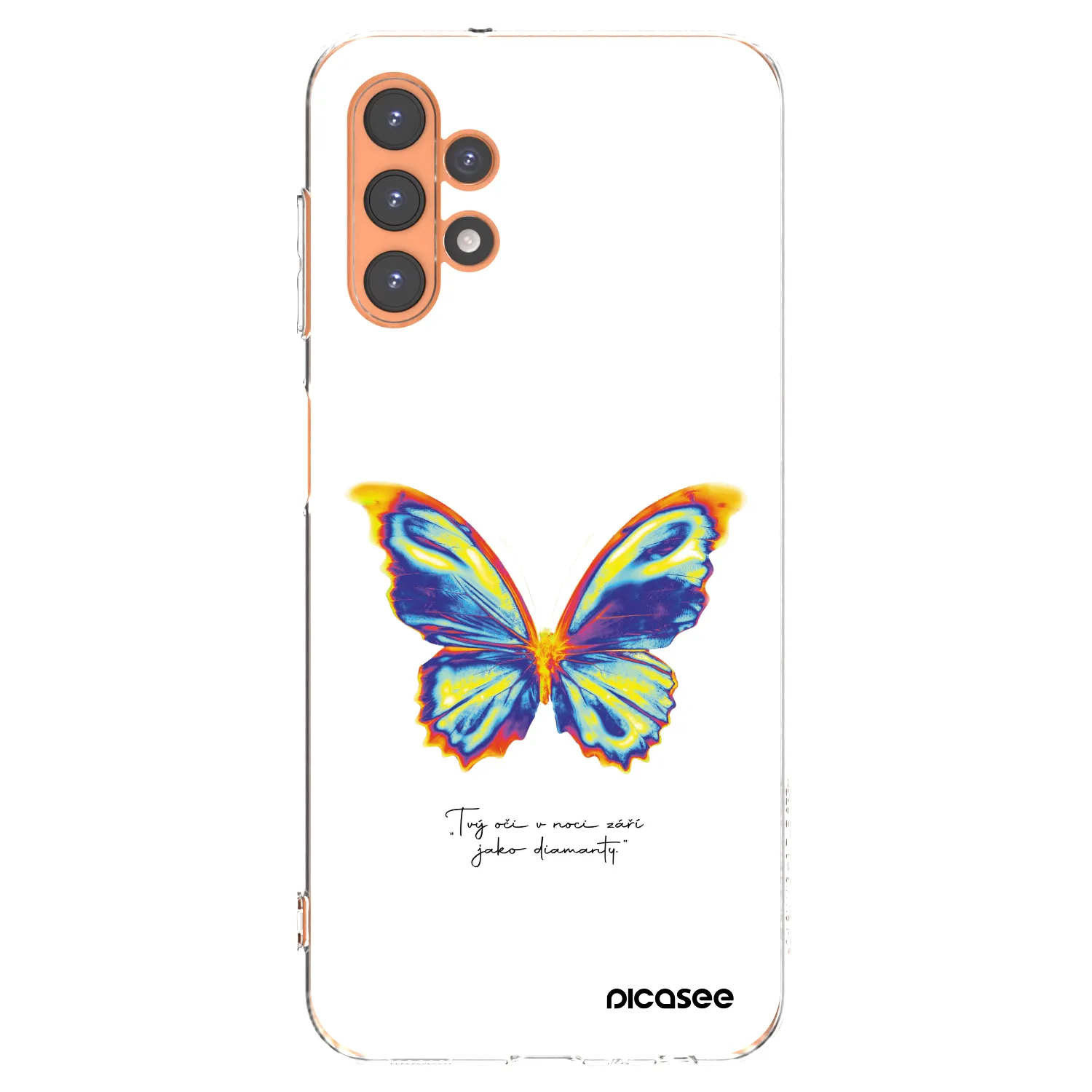 Picasee silikonový průhledný obal pro Samsung Galaxy A13 5G - Diamanty White