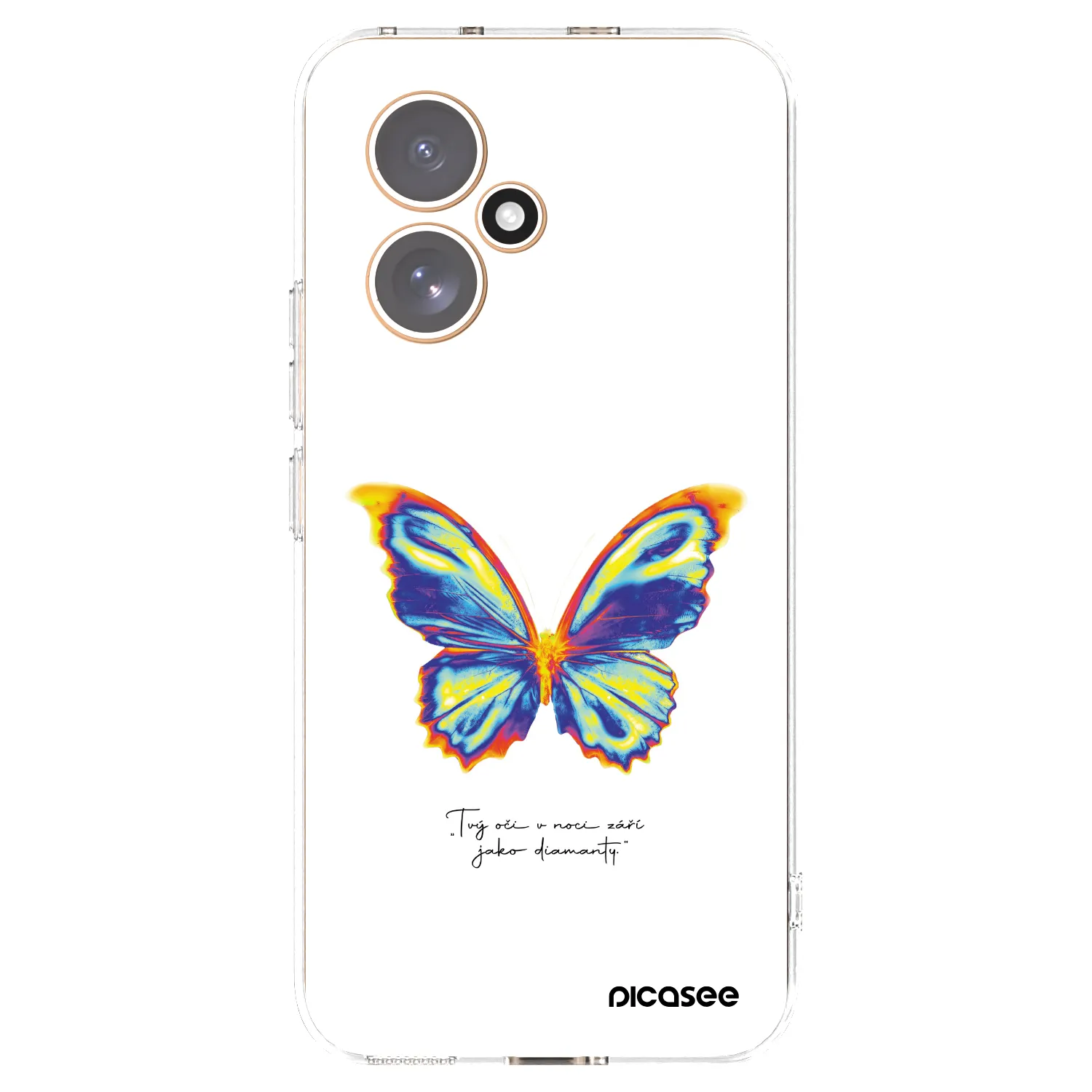 Picasee silikonový průhledný obal pro Honor 400 5G - Diamanty White