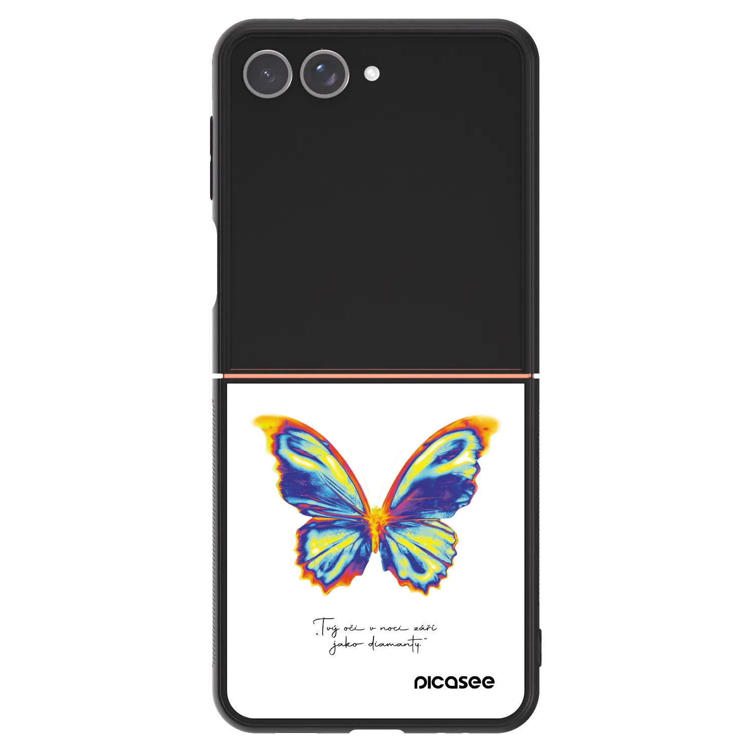 Picasee ULTIMATE CASE pro Samsung Galaxy Z Flip7 5G - Diamanty White