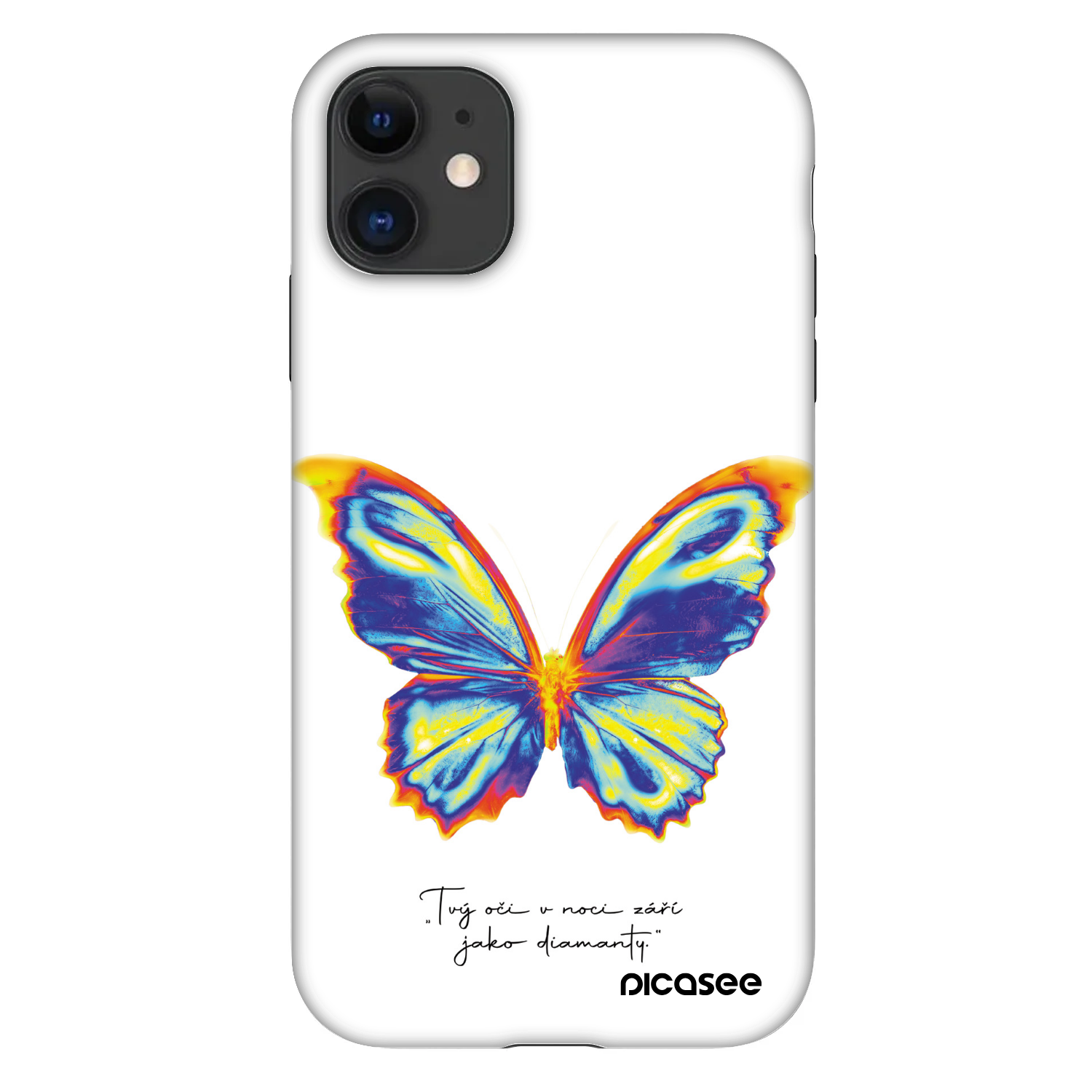 Picasee Fashion Case pro Apple iPhone 11 - Diamanty White