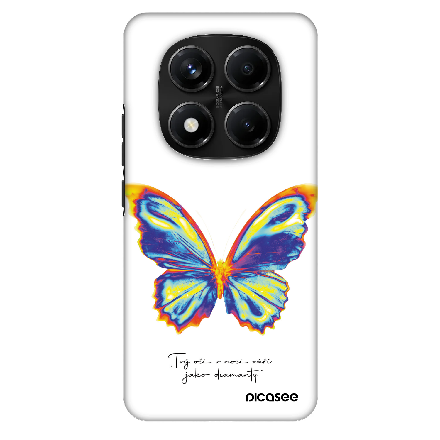Picasee Fashion Case pro Xiaomi Redmi Note 14 Pro+ 5G - Diamanty White
