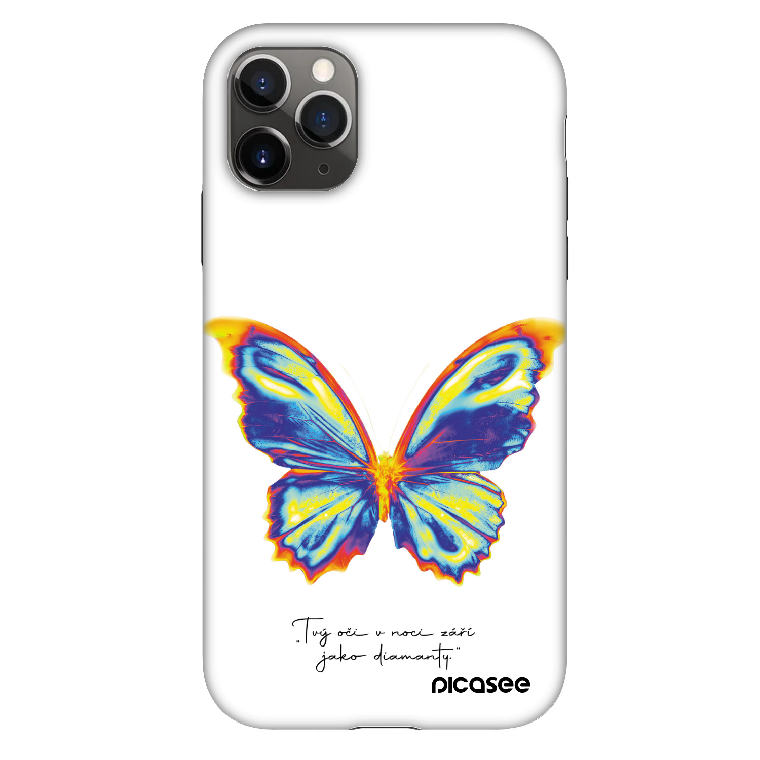 Picasee Fashion Case pro Apple iPhone 11 Pro - Diamanty White