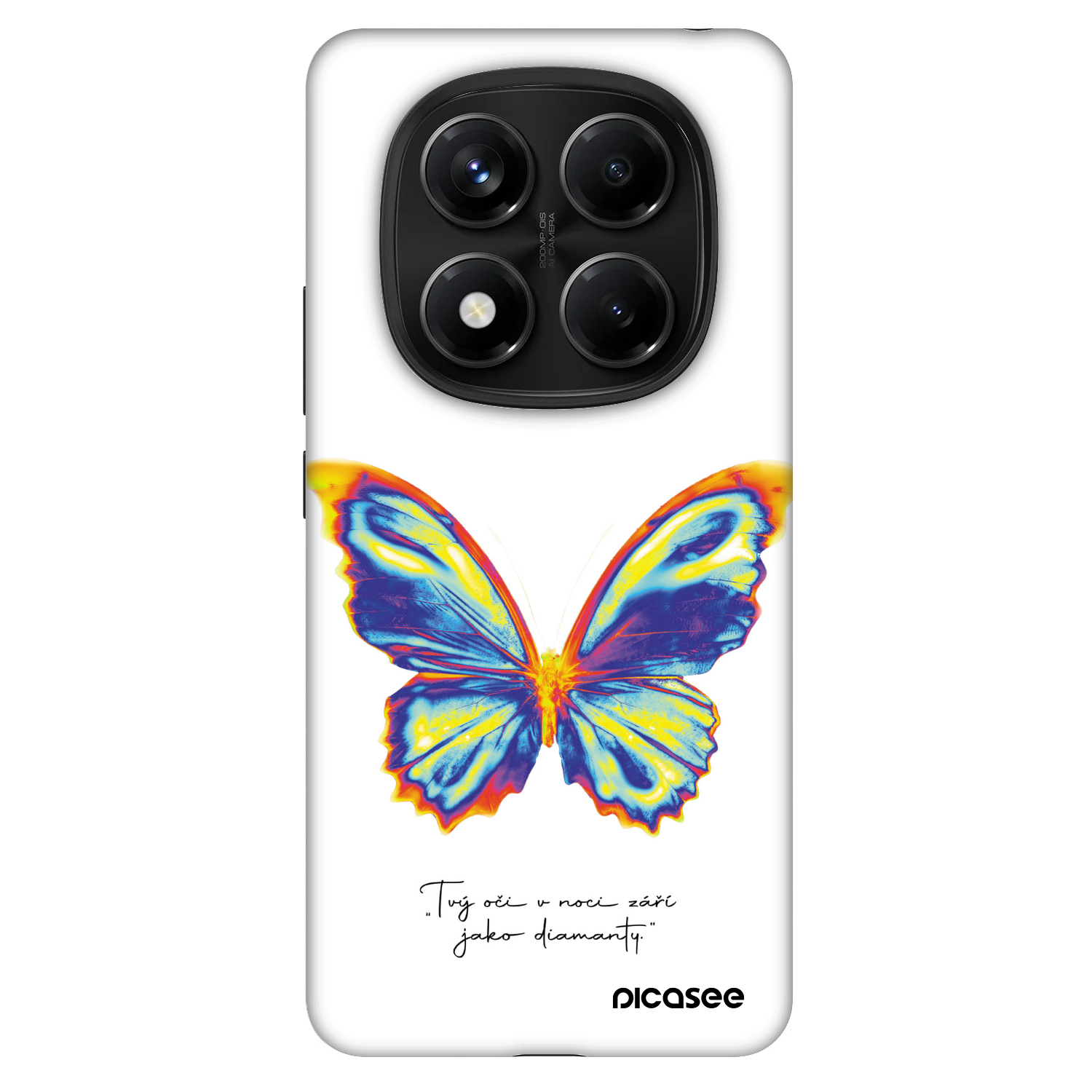 Picasee Fashion Case pro Xiaomi Redmi Note 14 Pro 5G - Diamanty White