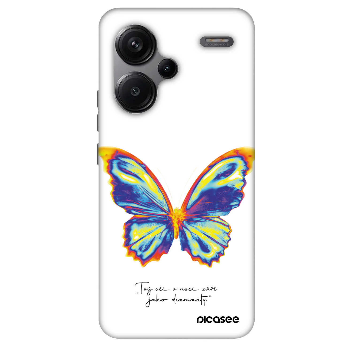 Picasee Fashion Case pro Xiaomi Redmi Note 13 Pro+ 5G - Diamanty White