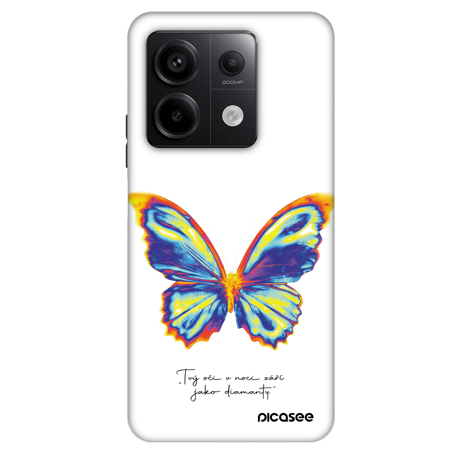 Picasee Fashion Case pro Xiaomi Redmi Note 13 Pro 5G - Diamanty White