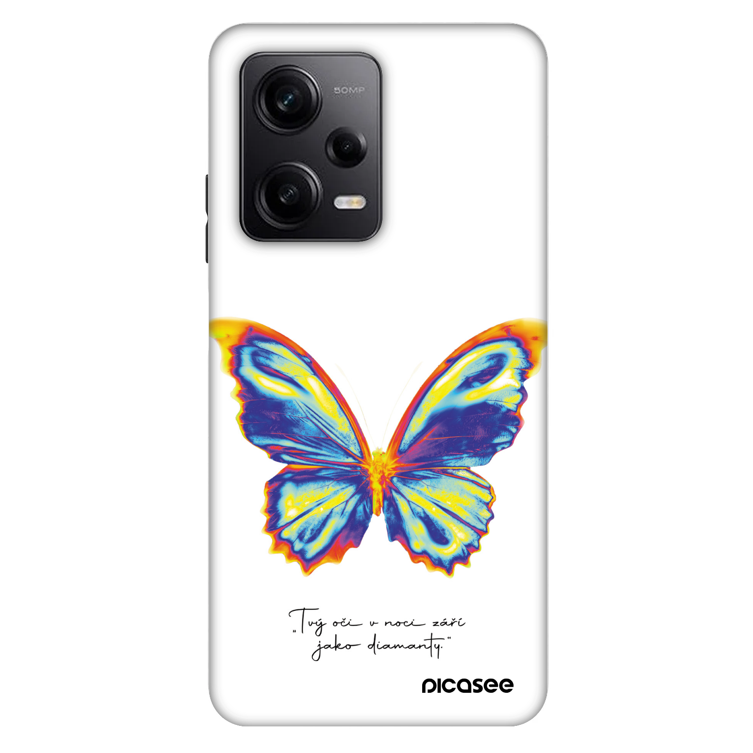 Picasee Fashion Case pro Xiaomi Redmi Note 12 Pro 5G - Diamanty White