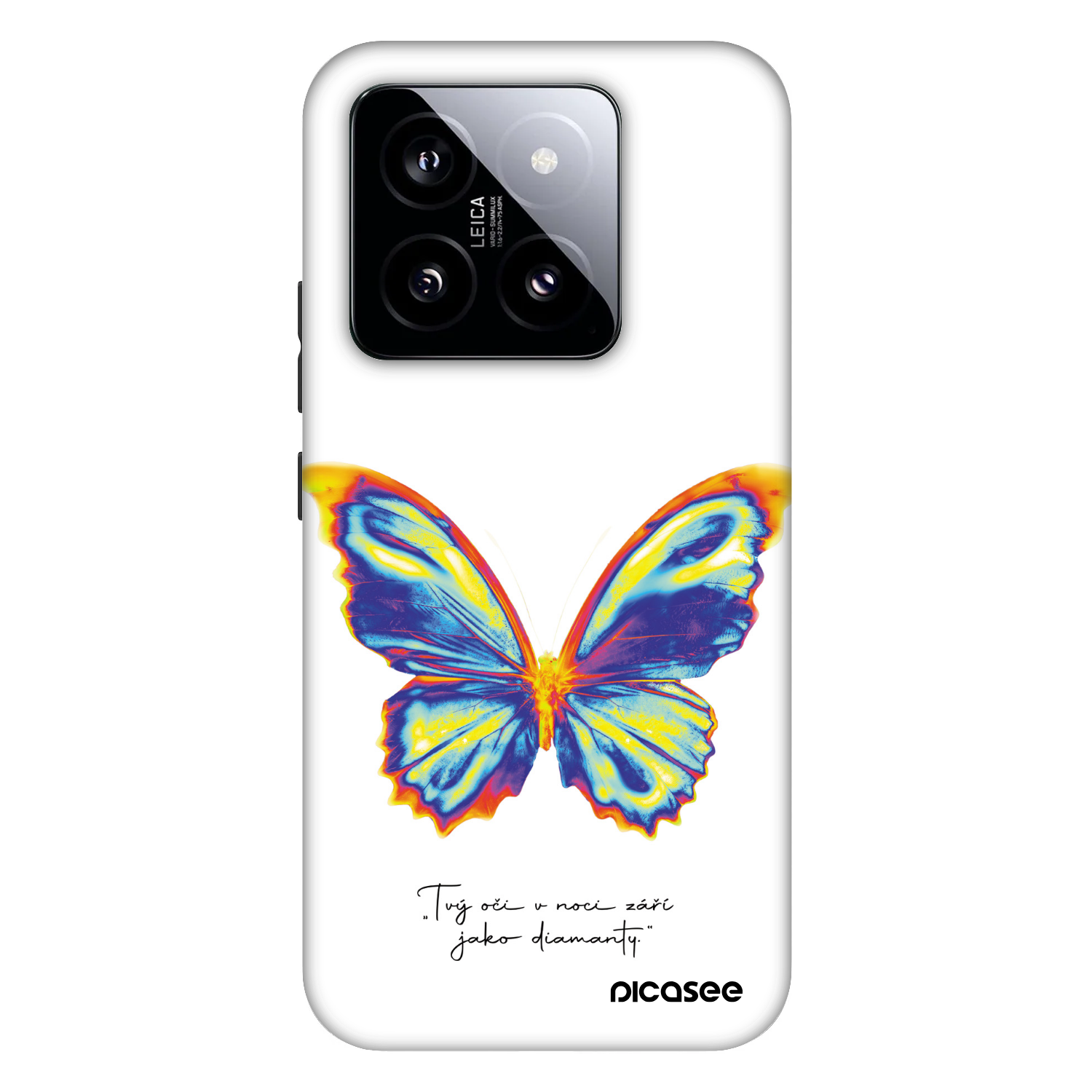 Picasee Fashion Case pro Xiaomi 14 - Diamanty White