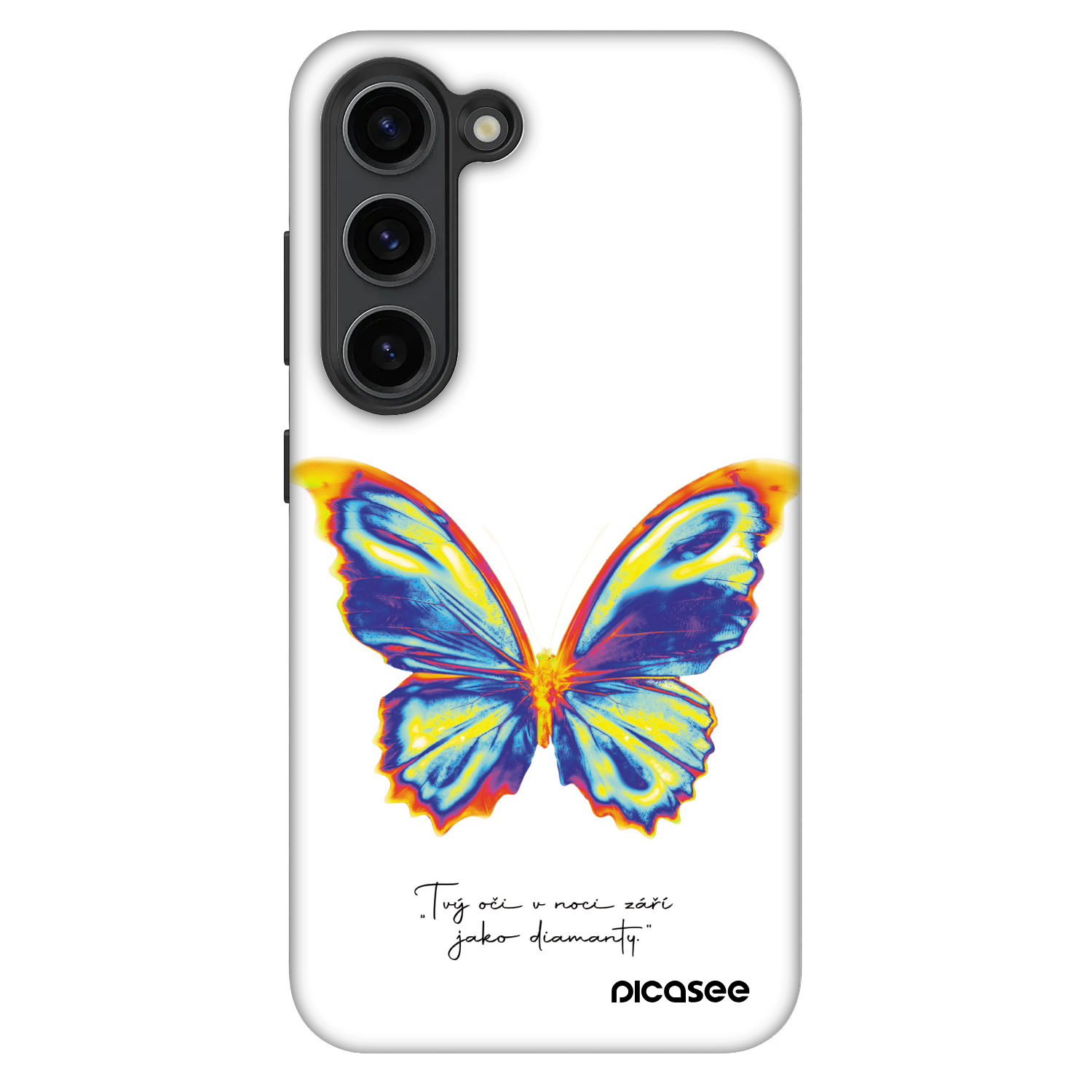 Picasee Fashion Case pro Samsung Galaxy S23+ 5G - Diamanty White