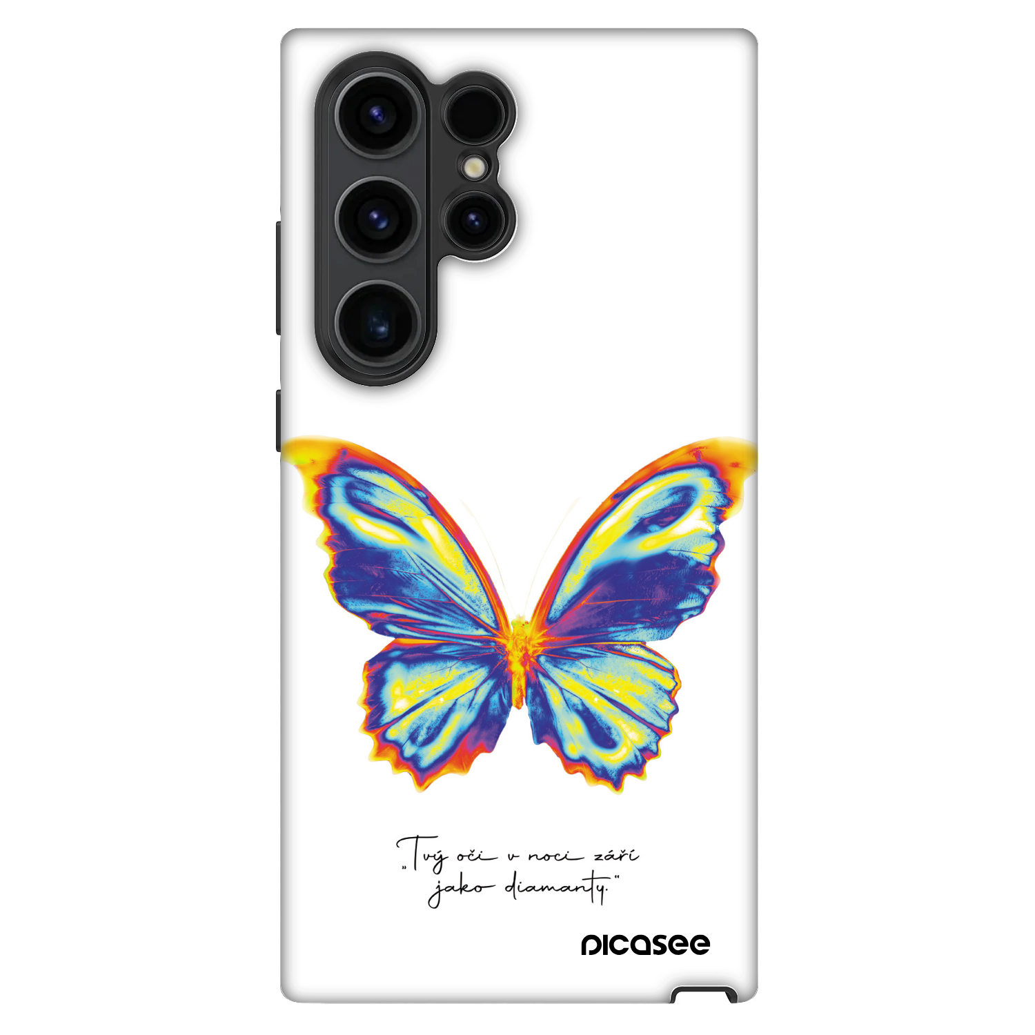 Picasee Fashion Case pro Samsung Galaxy S23 Ultra 5G - Diamanty White