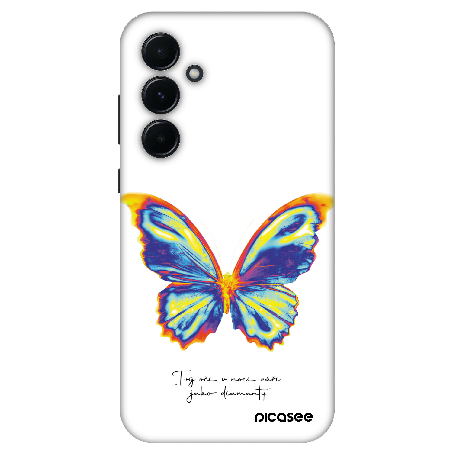 Picasee Fashion Case pro Samsung Galaxy A55 5G A556B - Diamanty White