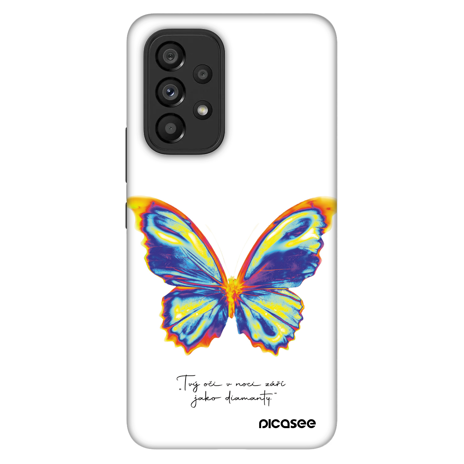 Picasee Fashion Case pro Samsung Galaxy A53 5G A536 - Diamanty White