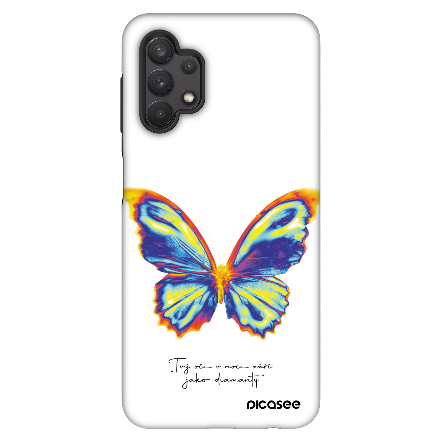 Picasee Fashion Case pro Samsung Galaxy A32 5G A326B - Diamanty White
