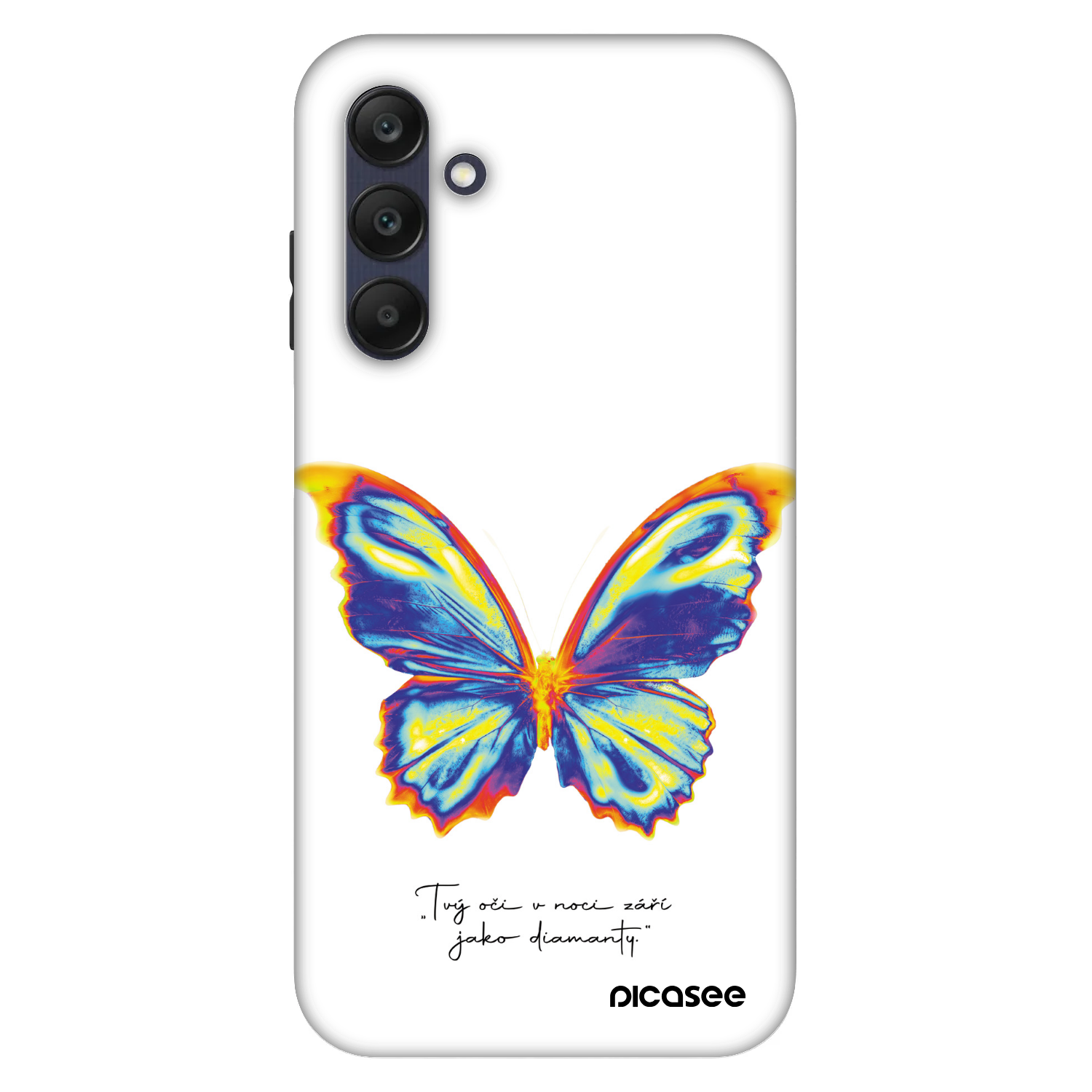 Picasee Fashion Case pro Samsung Galaxy A25 A256B 5G - Diamanty White
