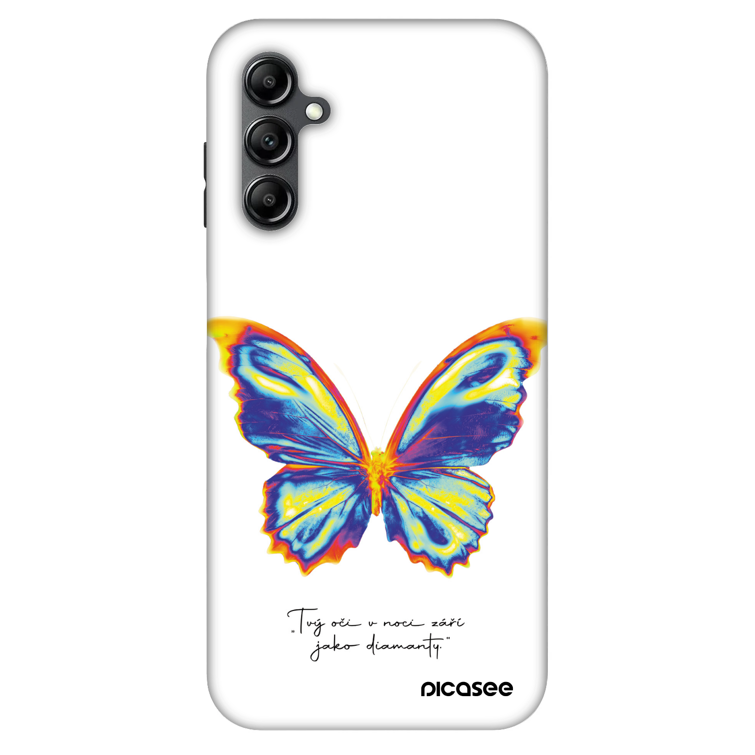 Picasee Fashion Case pro Samsung Galaxy A14 4G A145R - Diamanty White