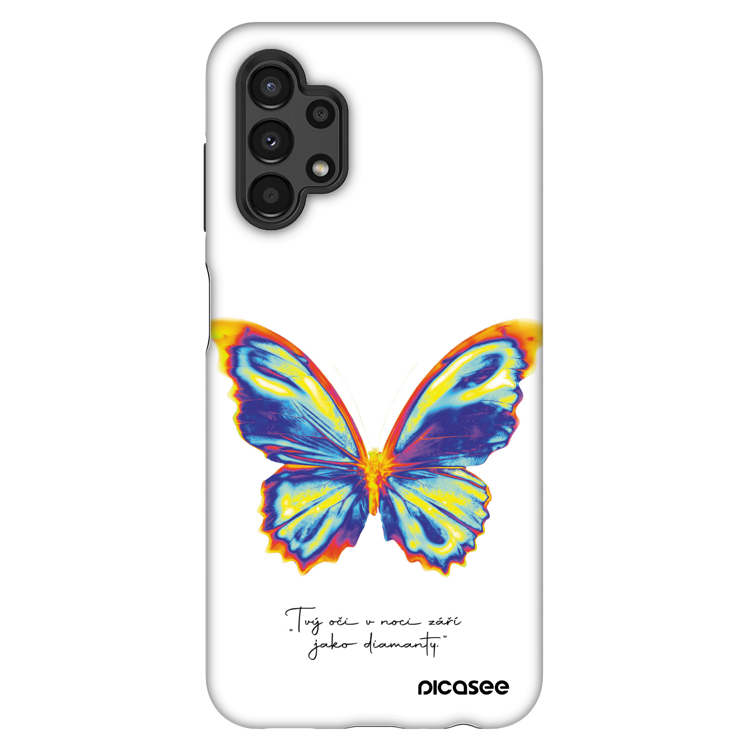 Picasee Fashion Case pro Samsung Galaxy A13 4G A135 - Diamanty White