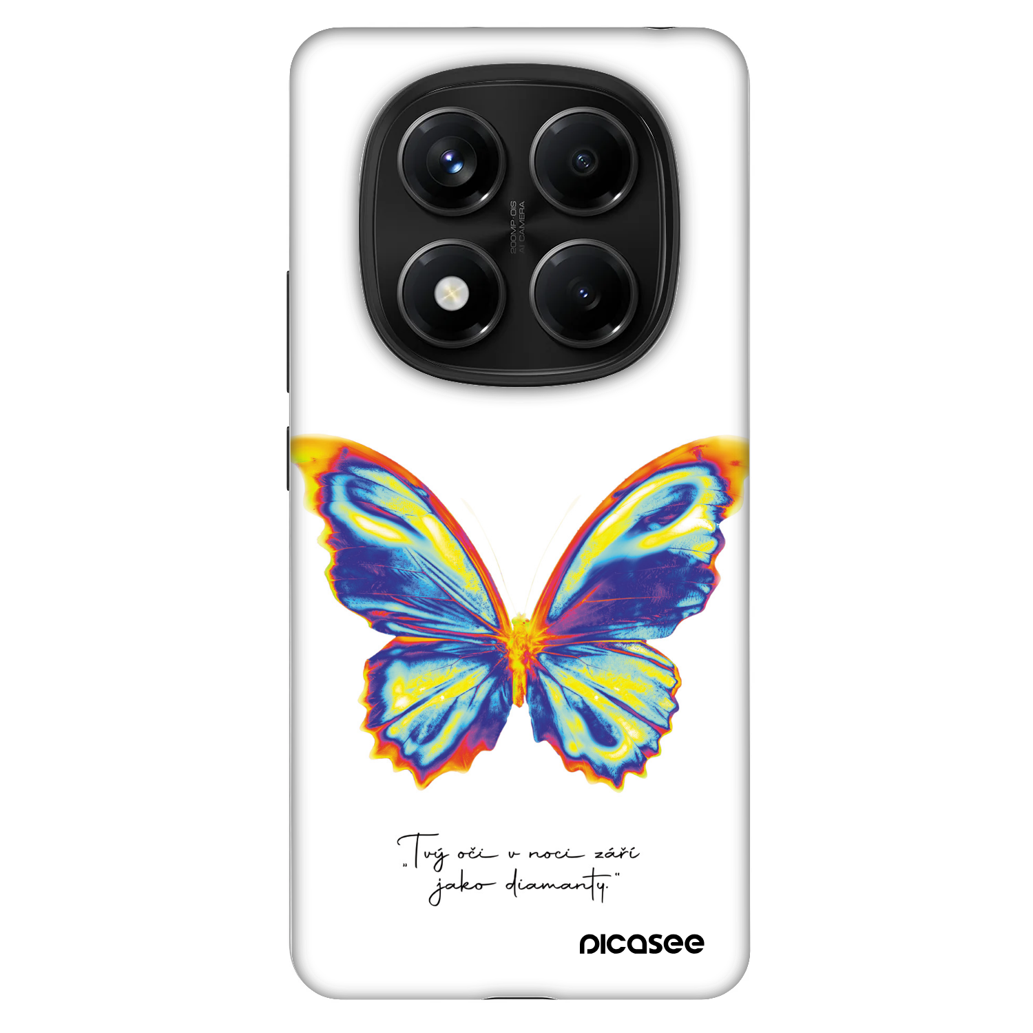 Picasee Fashion Case pro Xiaomi Redmi Note 14 Pro 4G - Diamanty White
