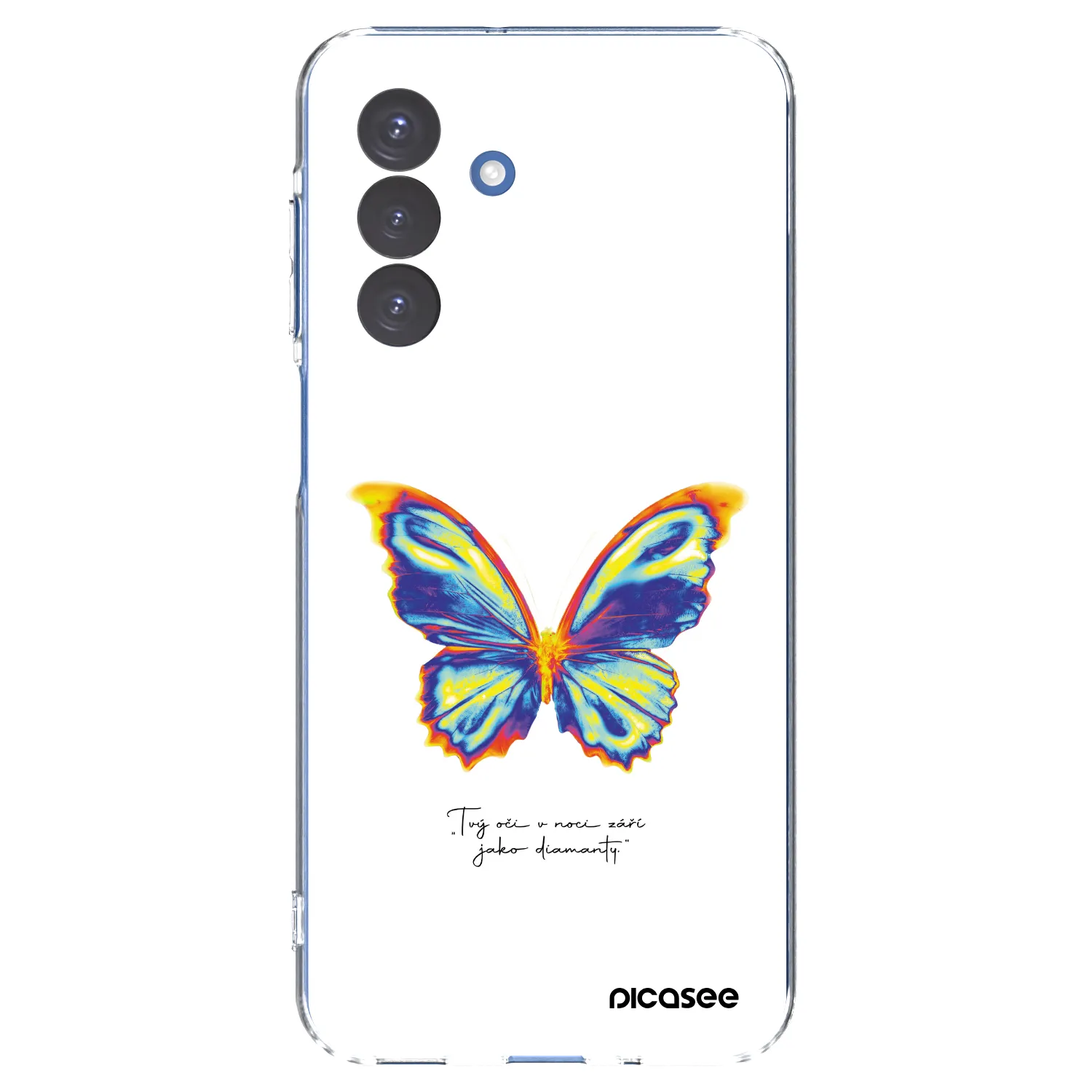 Picasee silikonový průhledný obal pro Samsung Galaxy A17 5G - Diamanty White